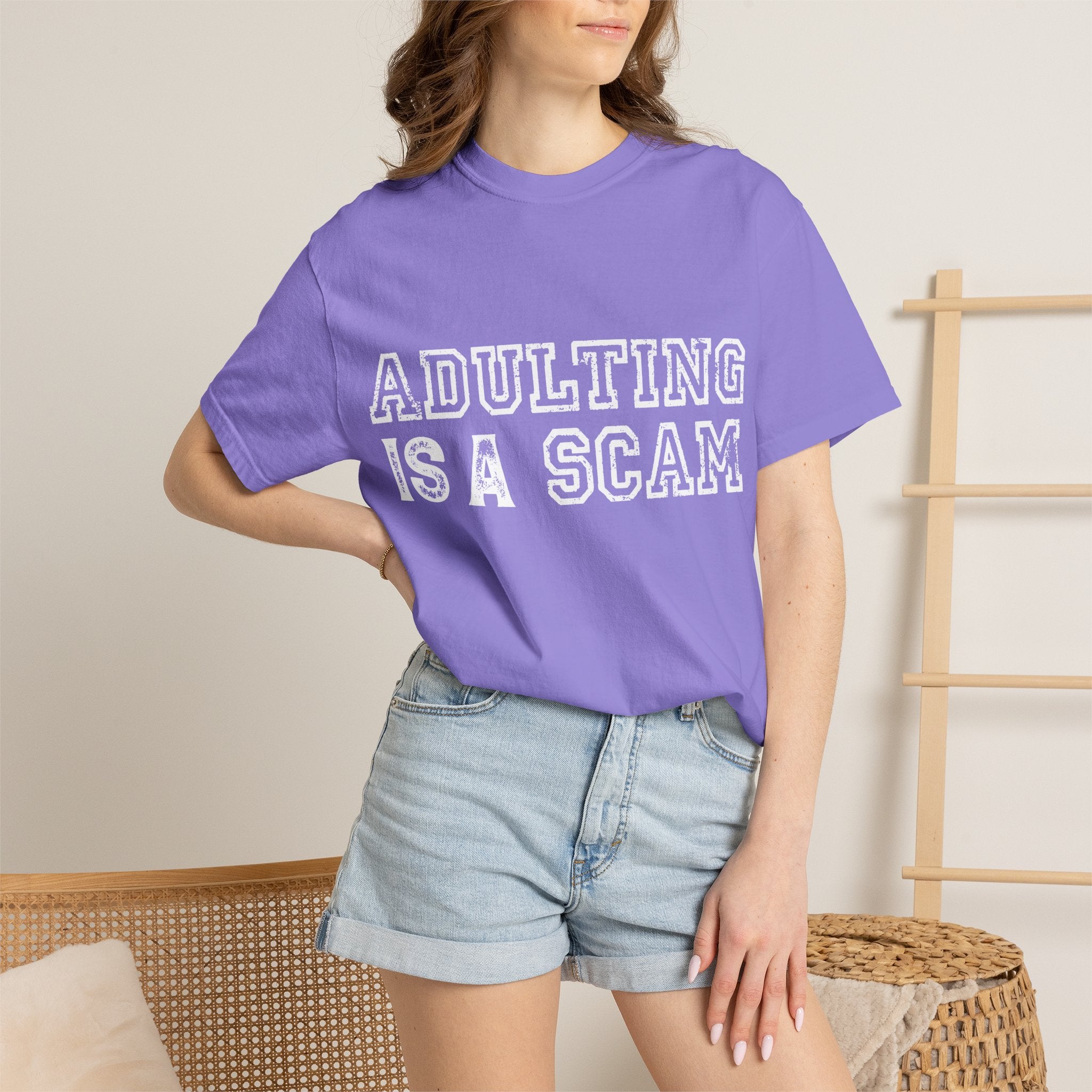 Adulting Is A Scam T-Shirt