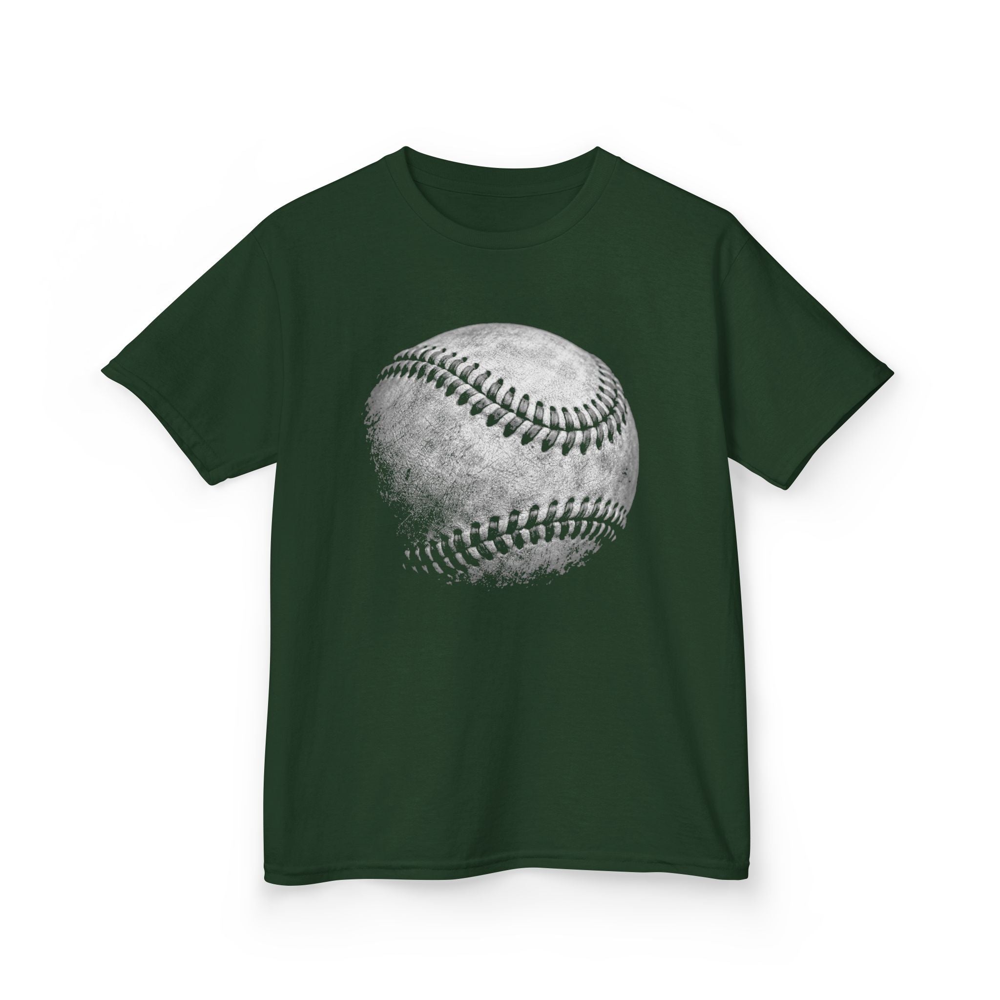 Kids Baseball Tee  Vintage Softball Graphic Shirt for Young Players