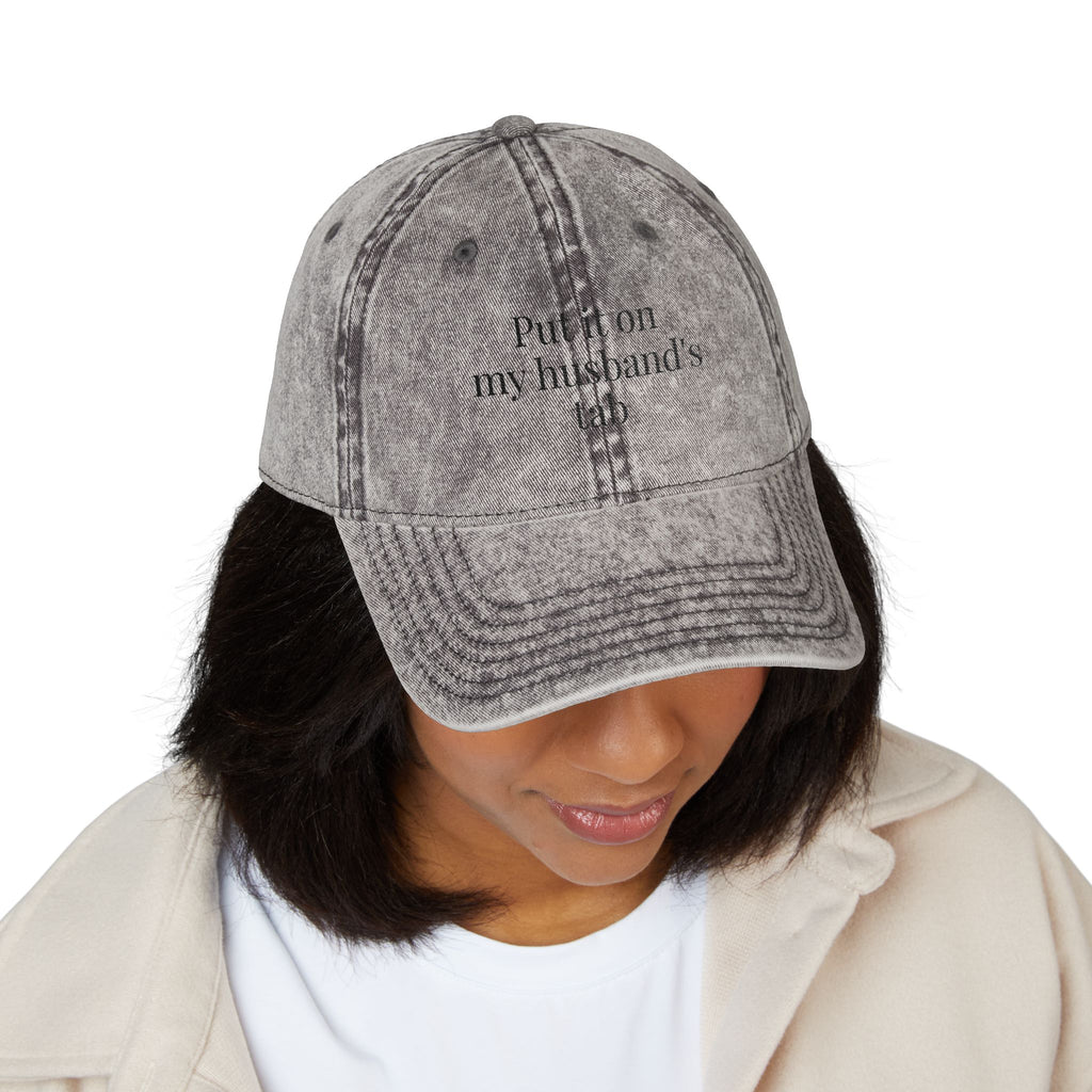 Vintage Cap (Embroidery)