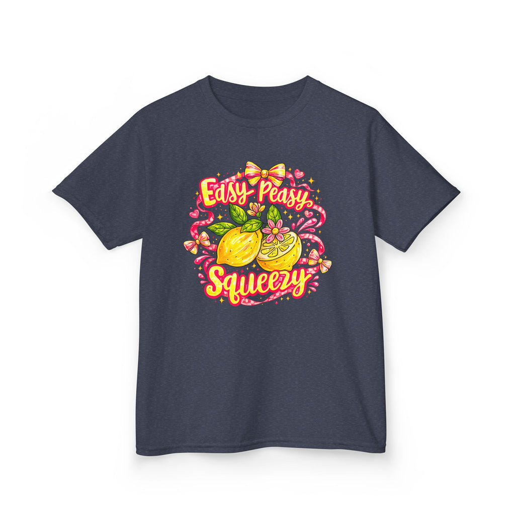 Kids T‑Shirt – "Easy Peasy Squeezy"  Fruit Graphic Tee