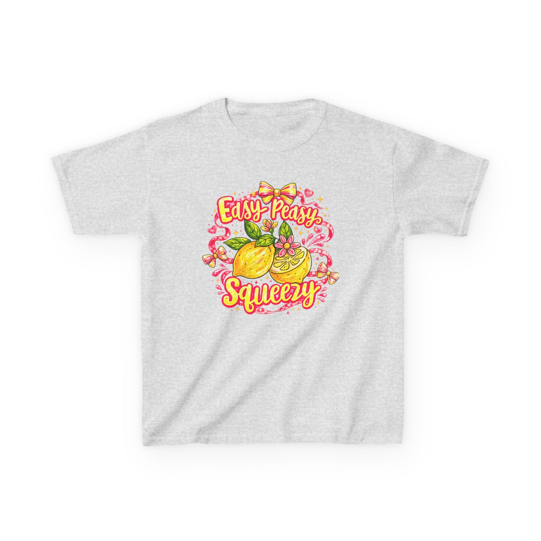 Kids T‑Shirt – "Easy Peasy Squeezy"  Fruit Graphic Tee