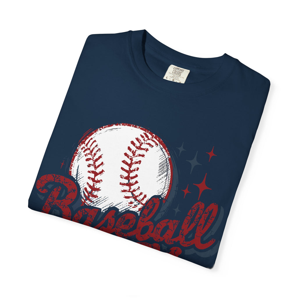 Baseball Mom T-Shirt — Vintage Baseball Graphic Tee for Proud Moms