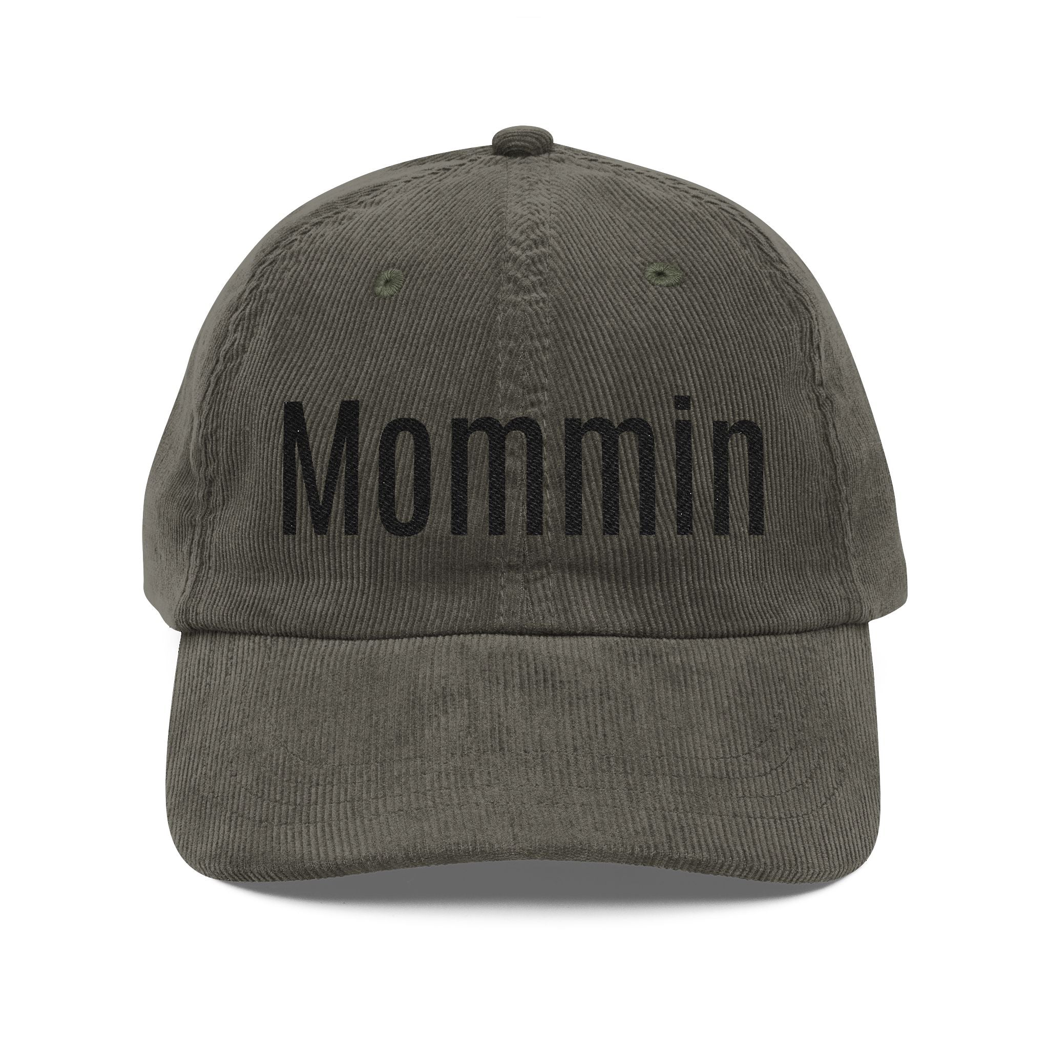Mommin Corduroy Baseball Cap