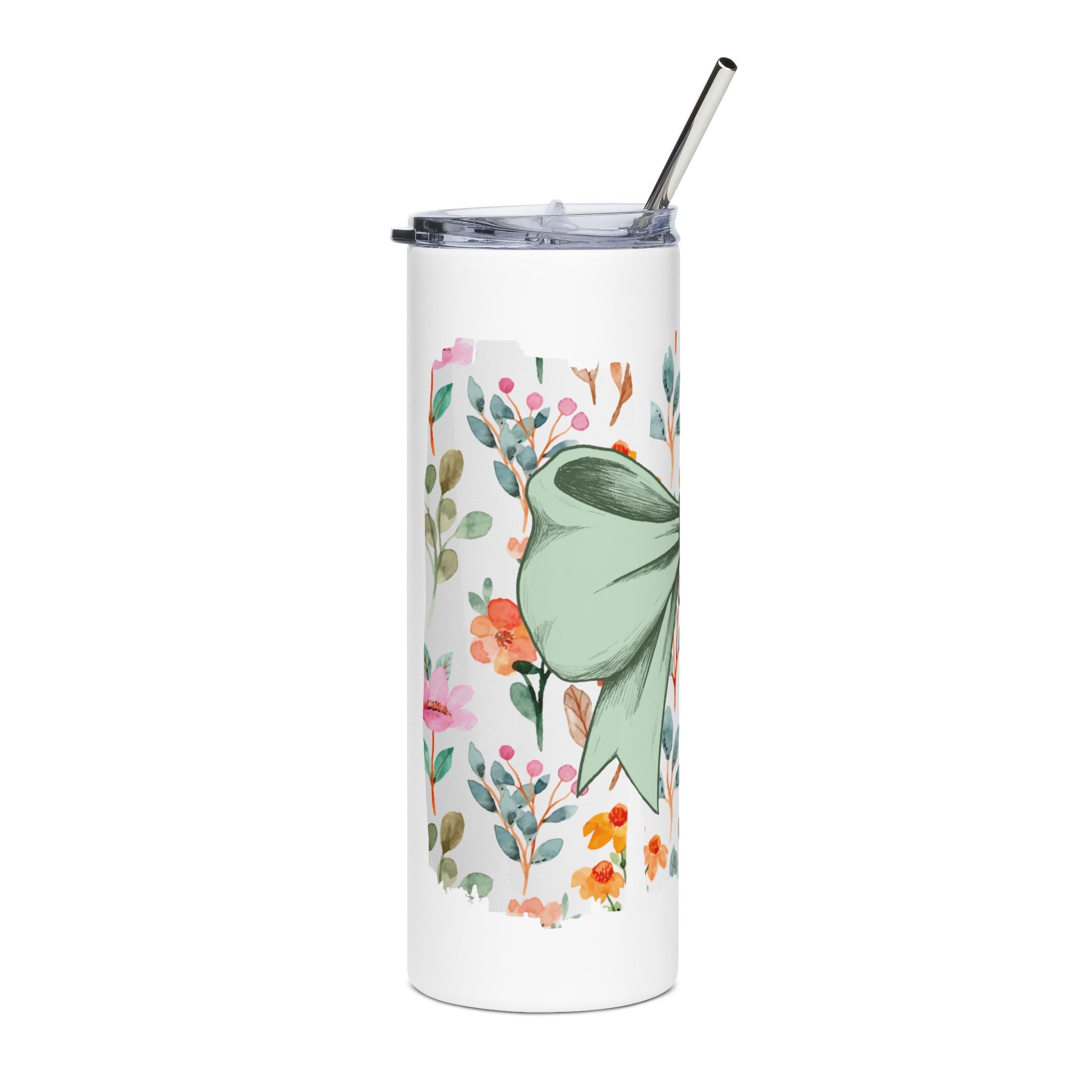 Green Bow Stainless Steel Insulated Travel Cup