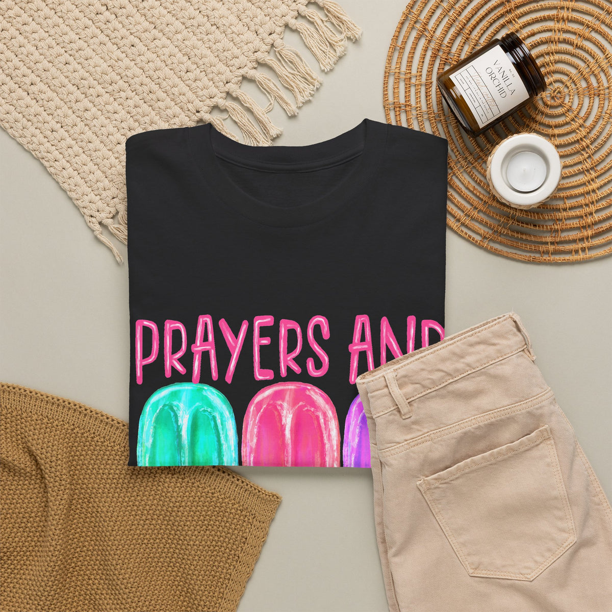 Prayers and Popsicles Tee Adult