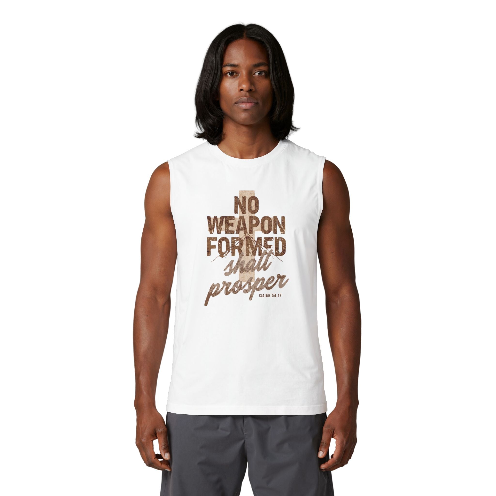 No Weapon Formed Shall Prosper Muscle Tank