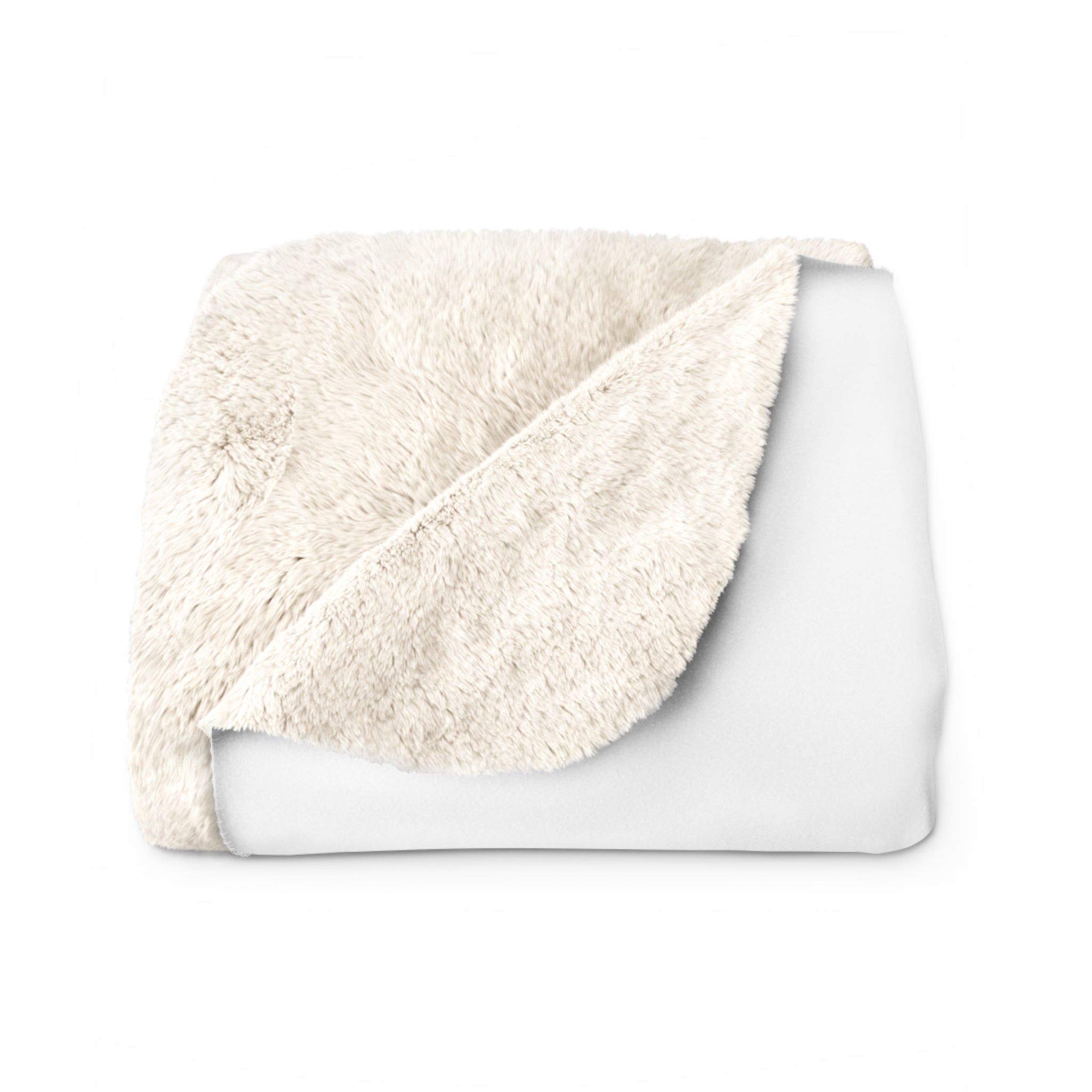 Sherpa Blanket — "My Favorite People Call Me Grandma" Cozy Throw