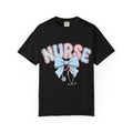 Nurse Bow Stethoscope T-Shirt Pastel Floral Nursing