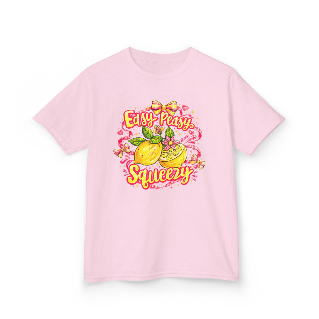 Kids T‑Shirt – "Easy Peasy Squeezy"  Fruit Graphic Tee