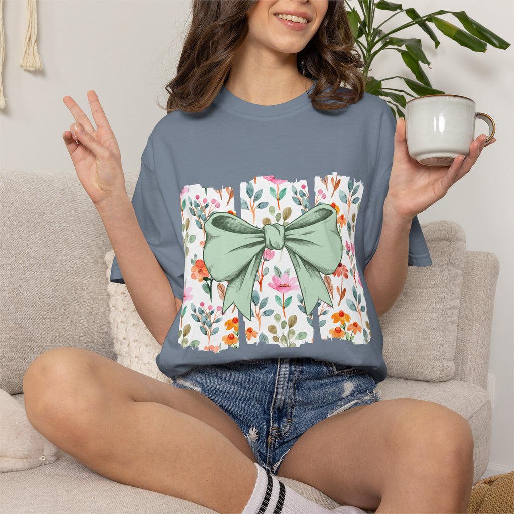 Floral Bow T-Shirt