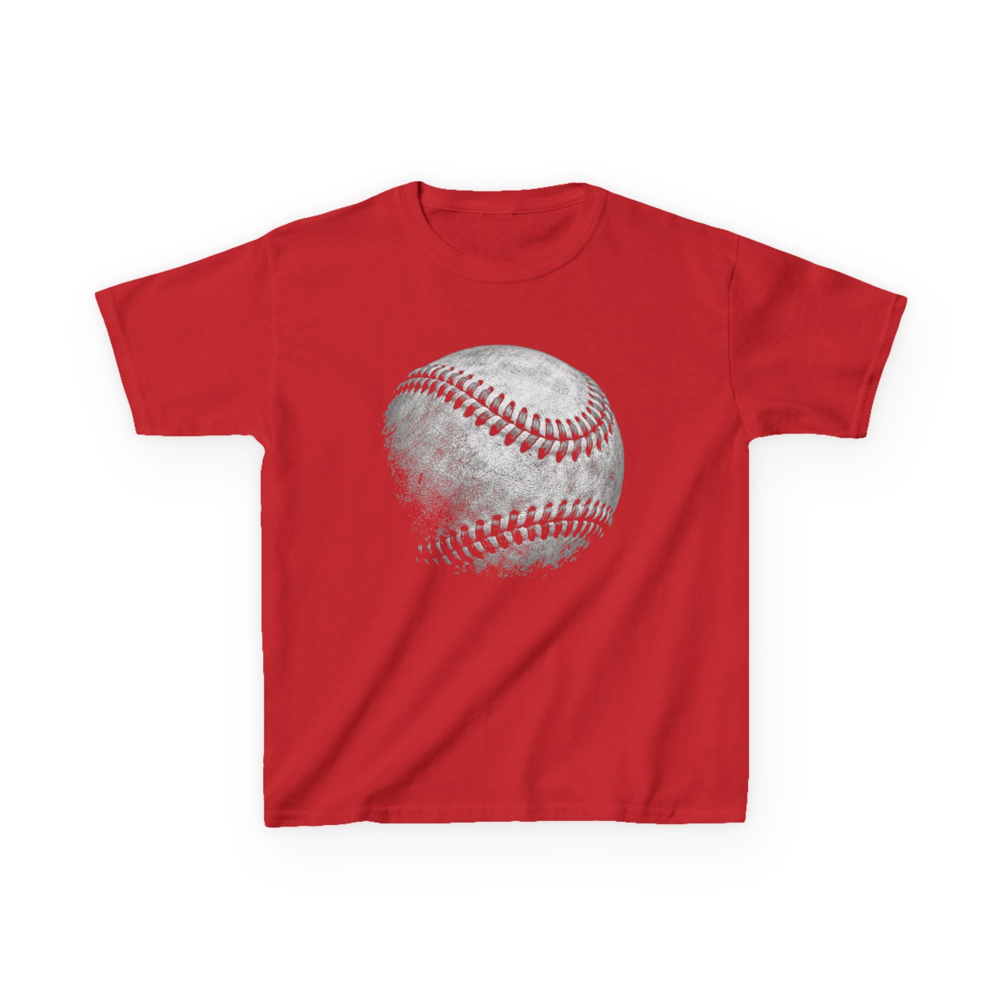 Kids Baseball Tee  Vintage Softball Graphic Shirt for Young Players