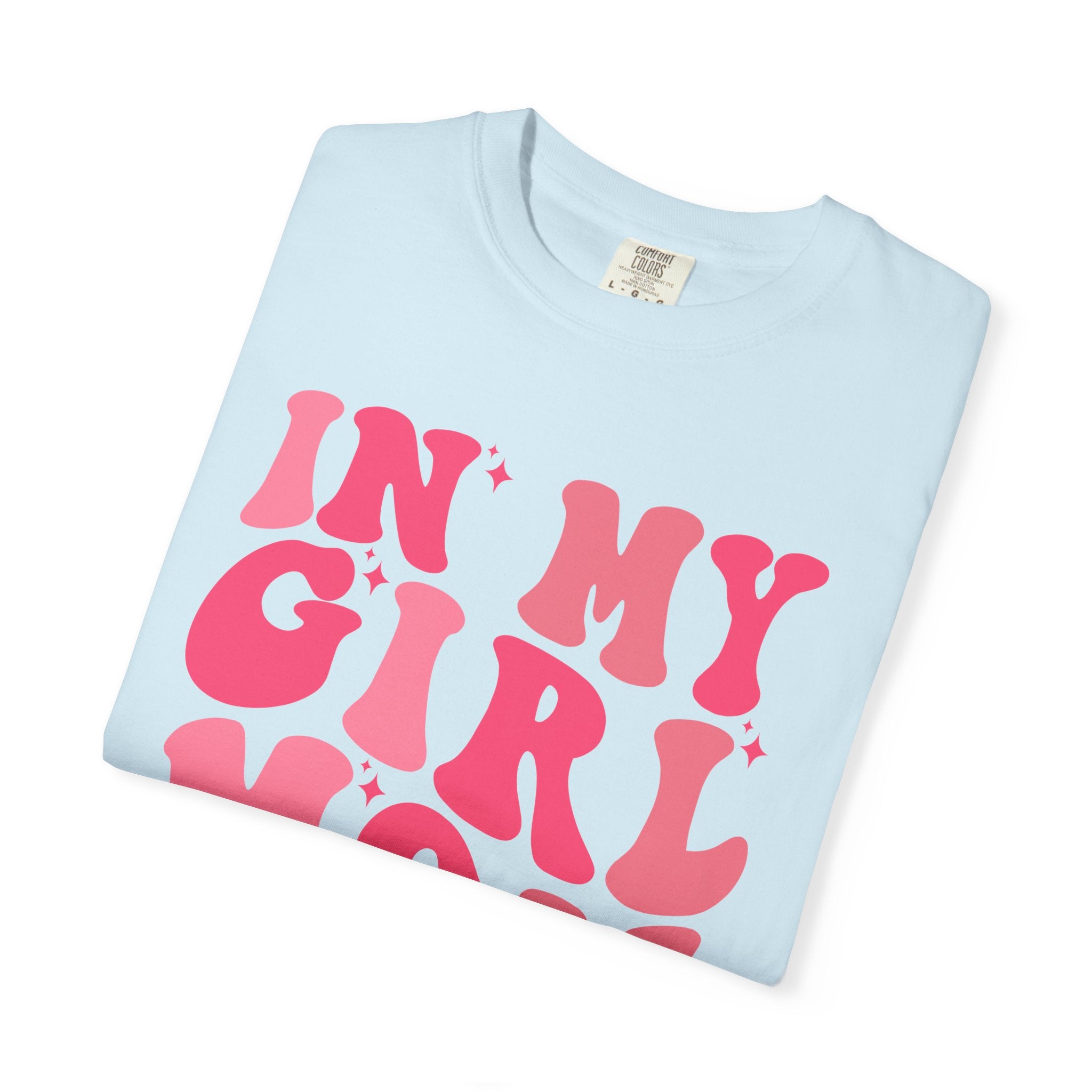 In My Girl Mom Era T-Shirt — Retro Pink Script Tee for Proud Moms