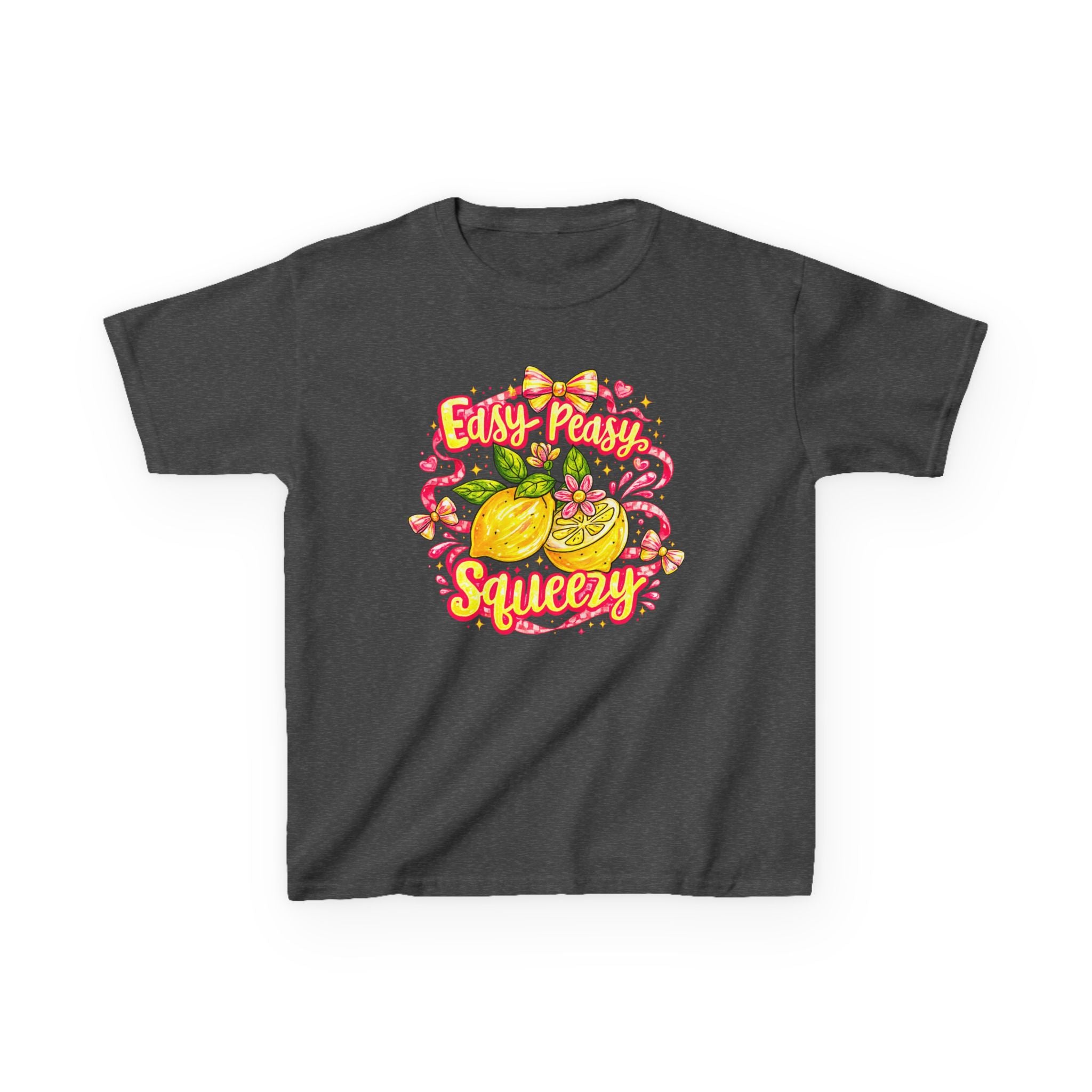 Kids T‑Shirt – "Easy Peasy Squeezy"  Fruit Graphic Tee