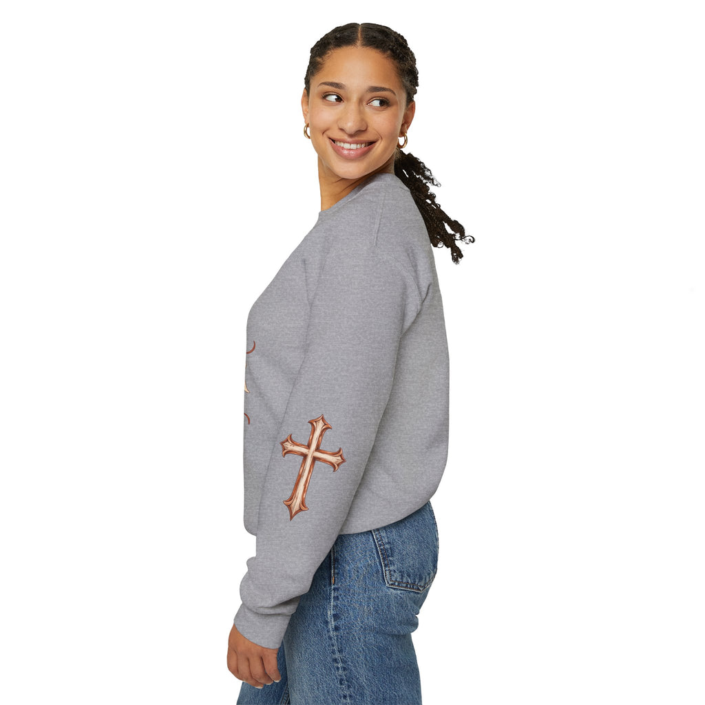 Sweater Weather & Sunday Worship Crewneck Sweatshirt