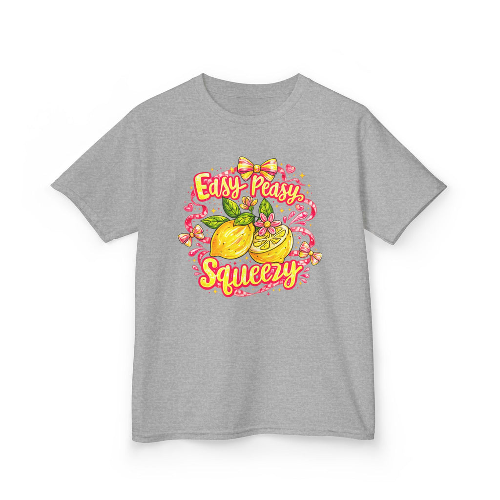 Kids T‑Shirt – "Easy Peasy Squeezy"  Fruit Graphic Tee