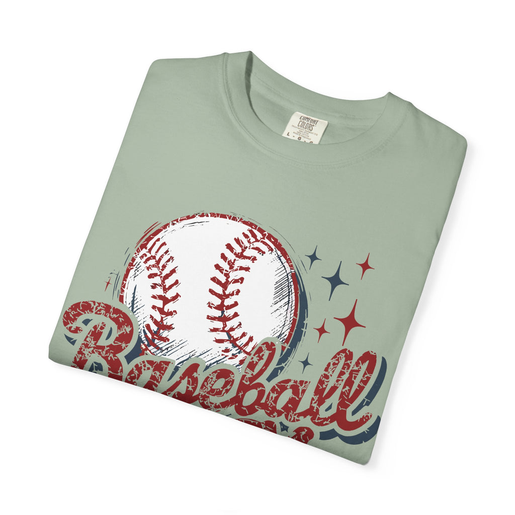Baseball Mom T-Shirt — Vintage Baseball Graphic Tee for Proud Moms