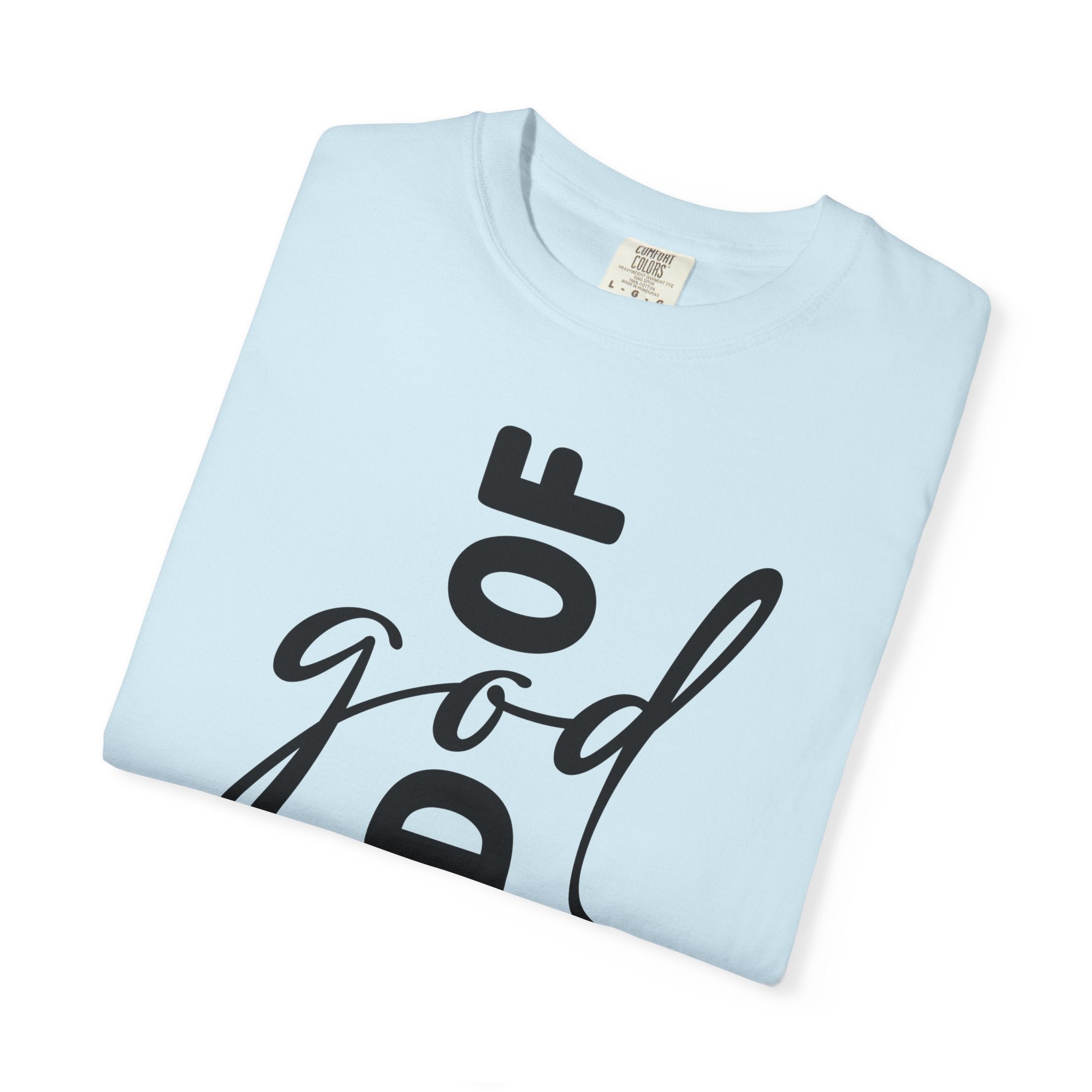 Child of God T-Shirt — Vertical Script Faith Tee