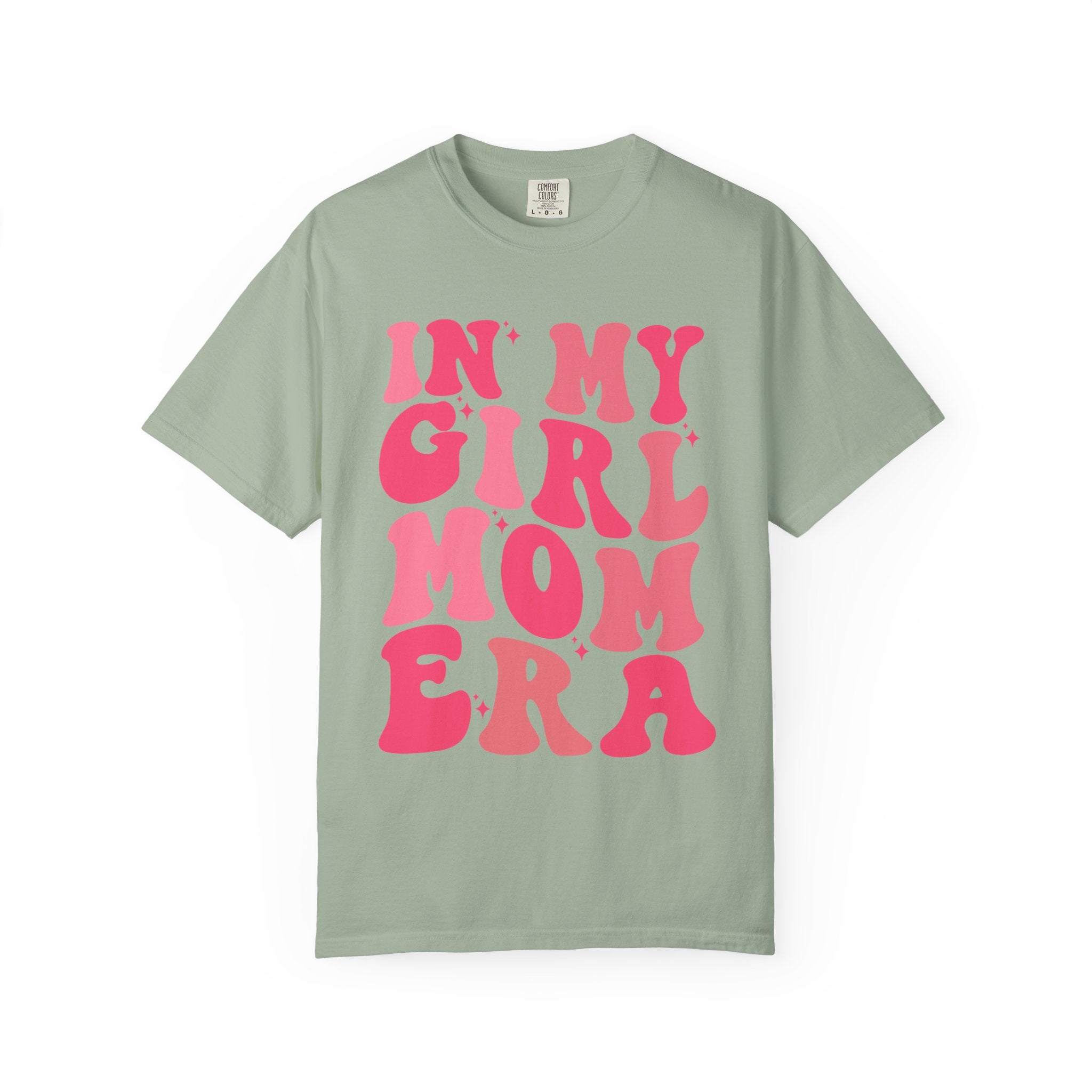 In My Girl Mom Era T-Shirt — Retro Pink Script Tee for Proud Moms