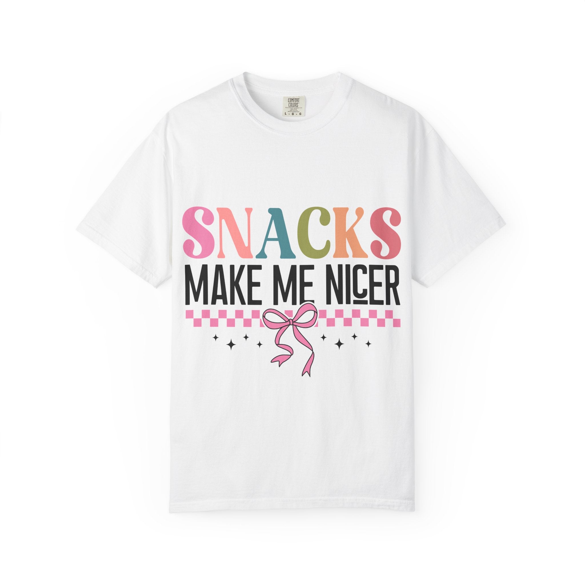 Snacks Make Me Nicer T-Shirt