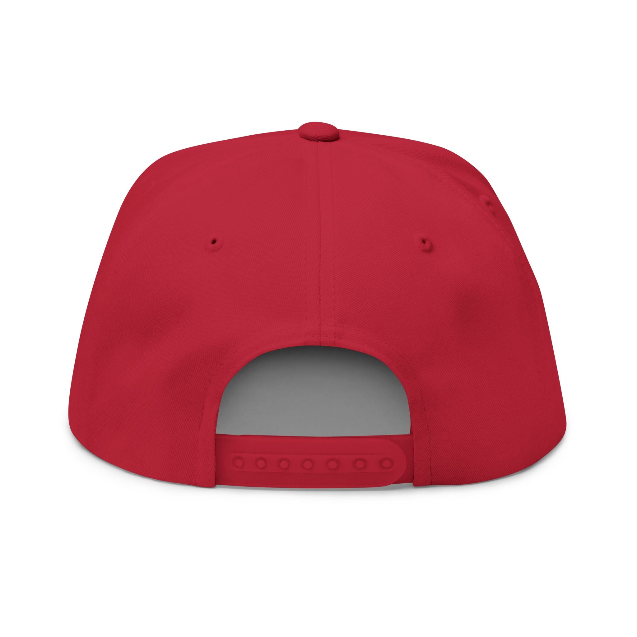 Embroidered Flat Bill Cap — "Child of God" Script Logo