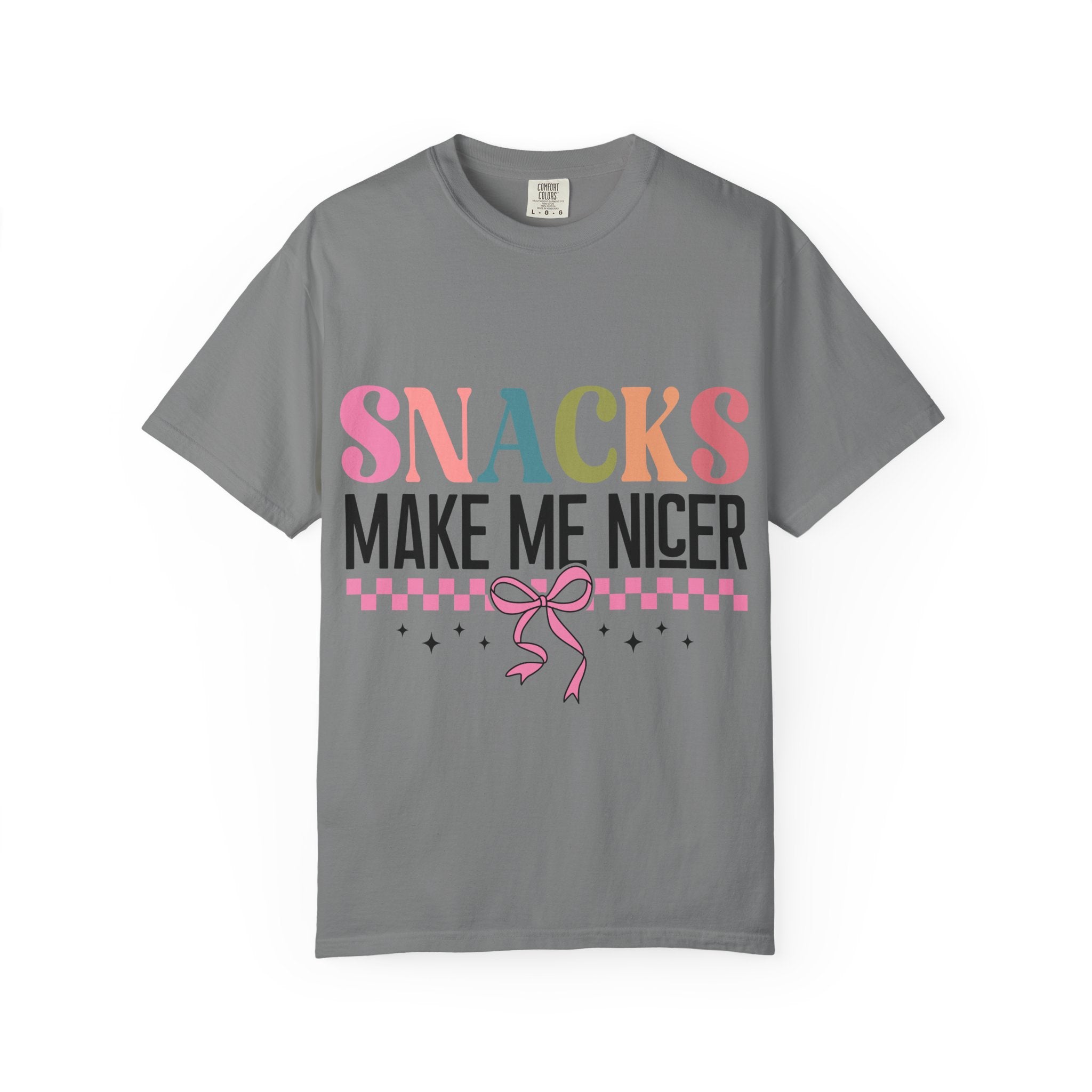 Snacks Make Me Nicer T-Shirt