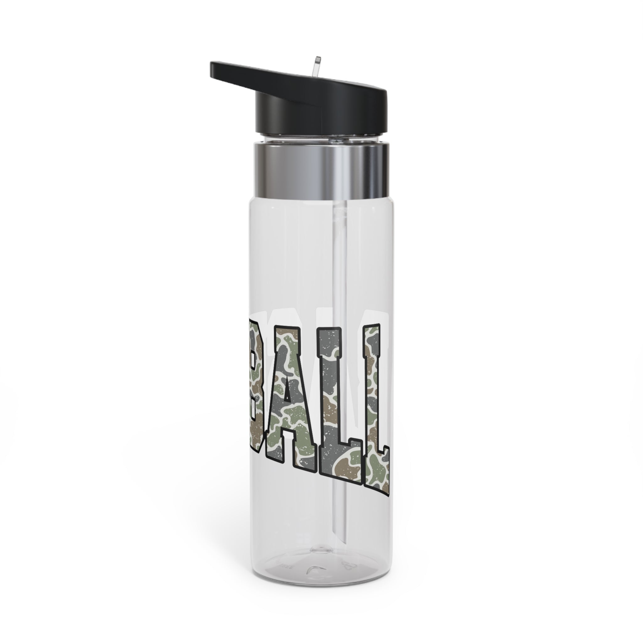 Camo Baseball 20oz Sport Bottle