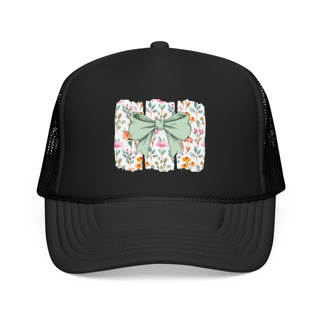 Floral Bow Trucker Hat
