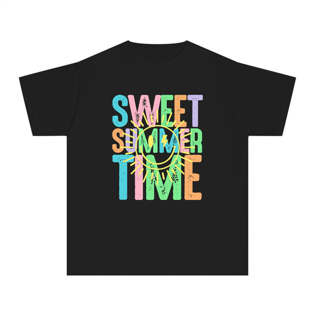 Sweet Summer Time Youth Tee  Pastel Beach Vibes