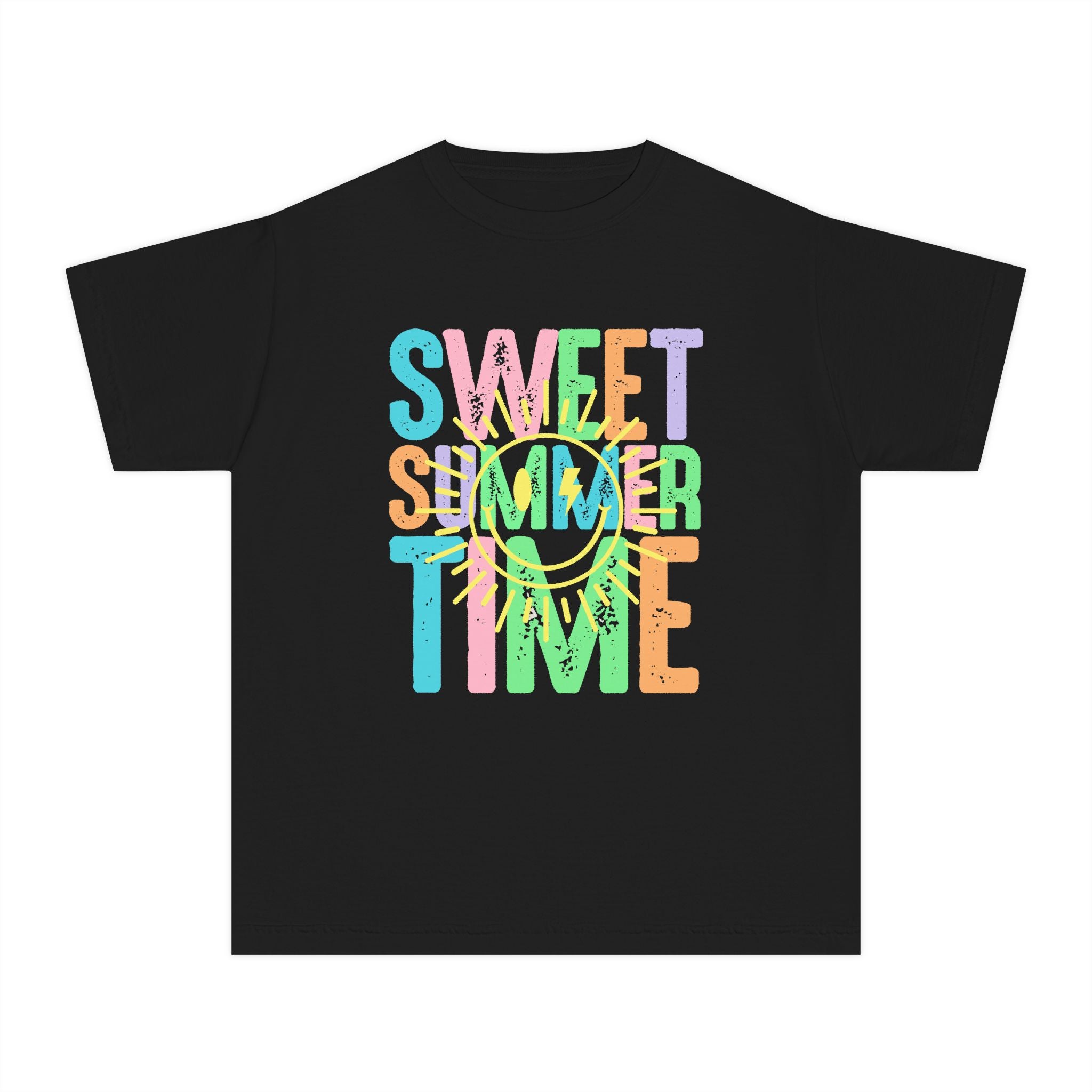 Sweet Summer Time Youth Tee  Pastel Beach Vibes