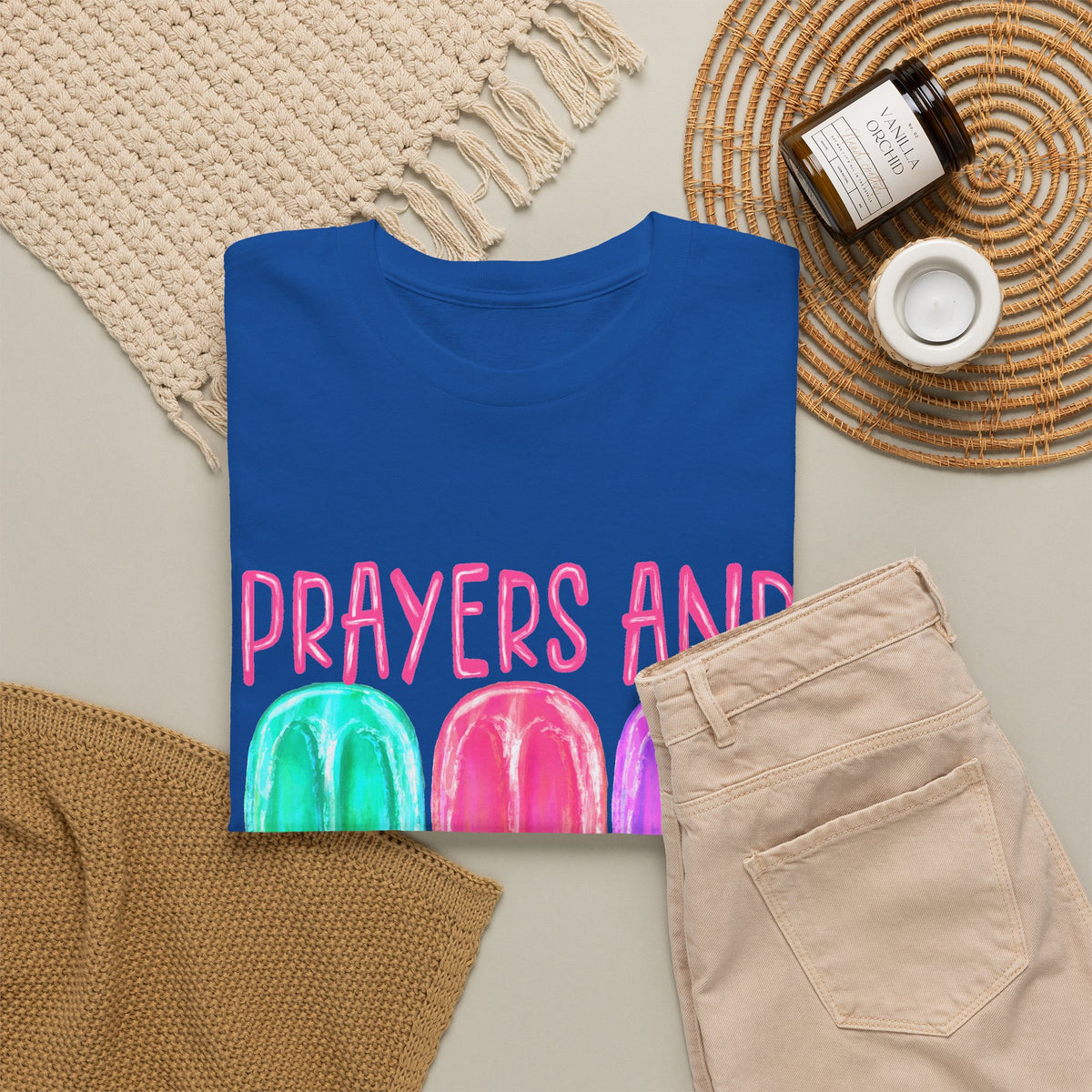 Prayers and Popsicles Tee Adult