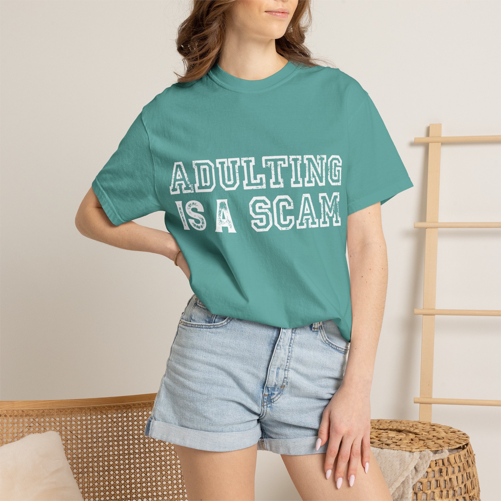 Adulting Is A Scam T-Shirt