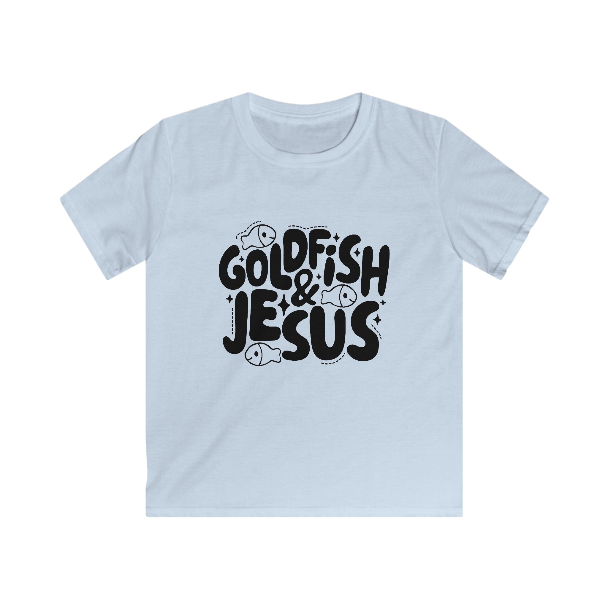 Kids Tee — "Goldfish & Jesus"