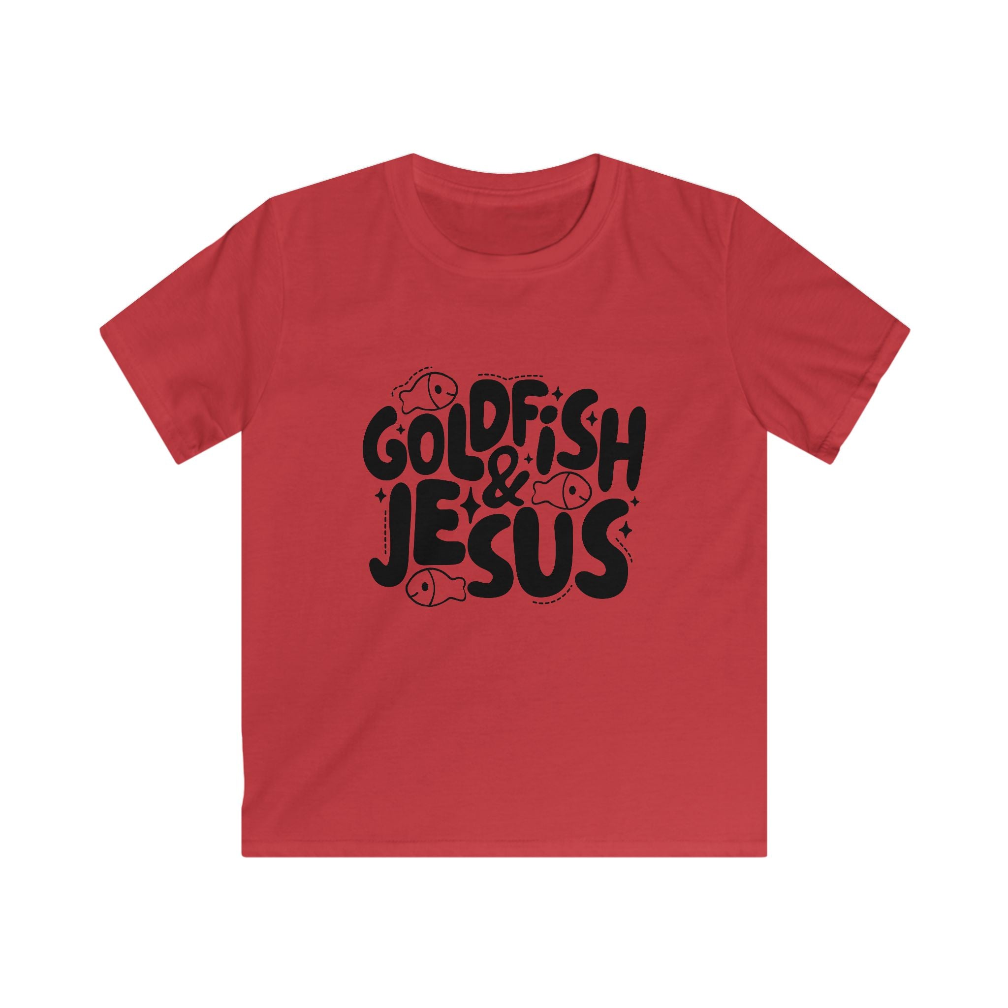 Kids Tee — "Goldfish & Jesus"