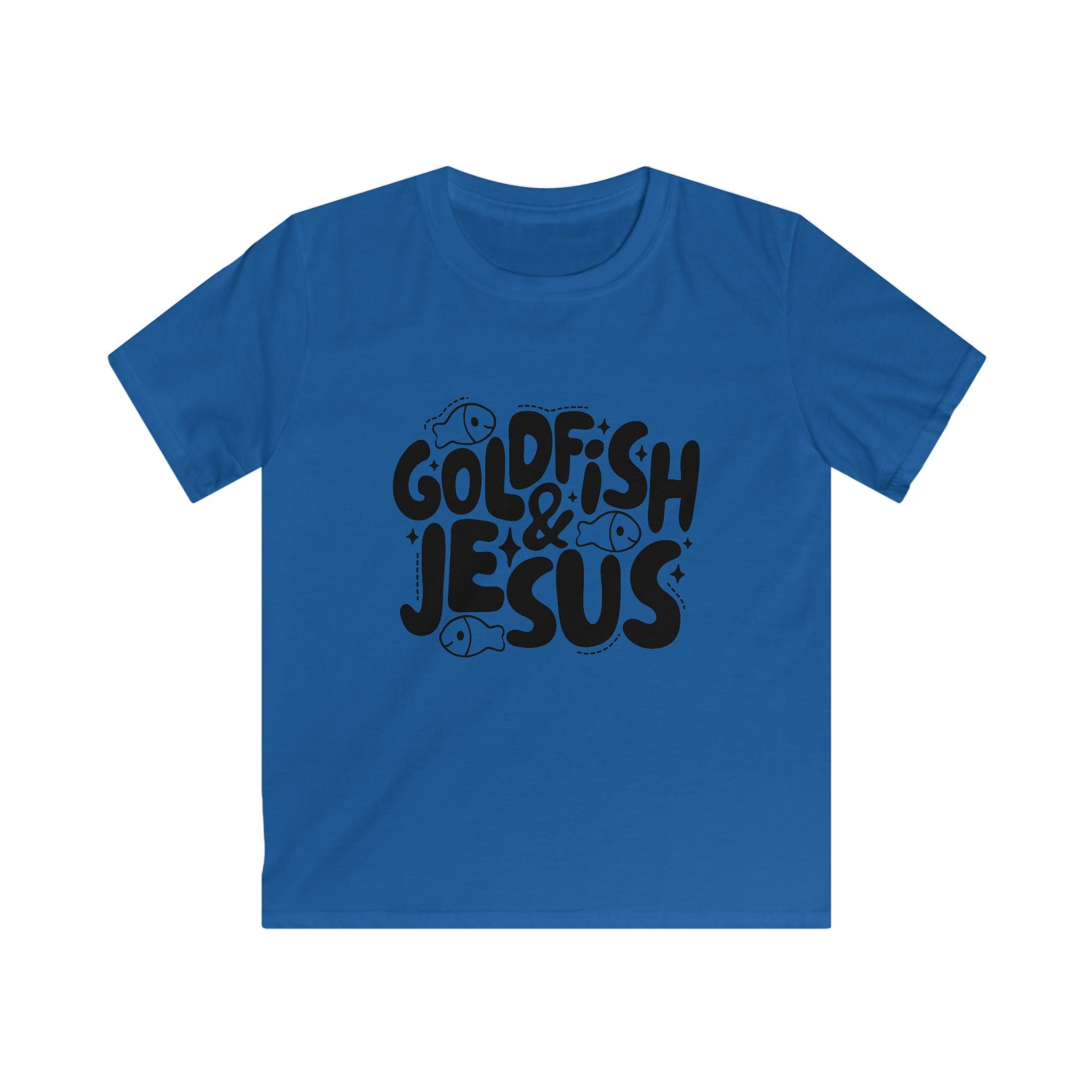 Kids Tee — "Goldfish & Jesus"