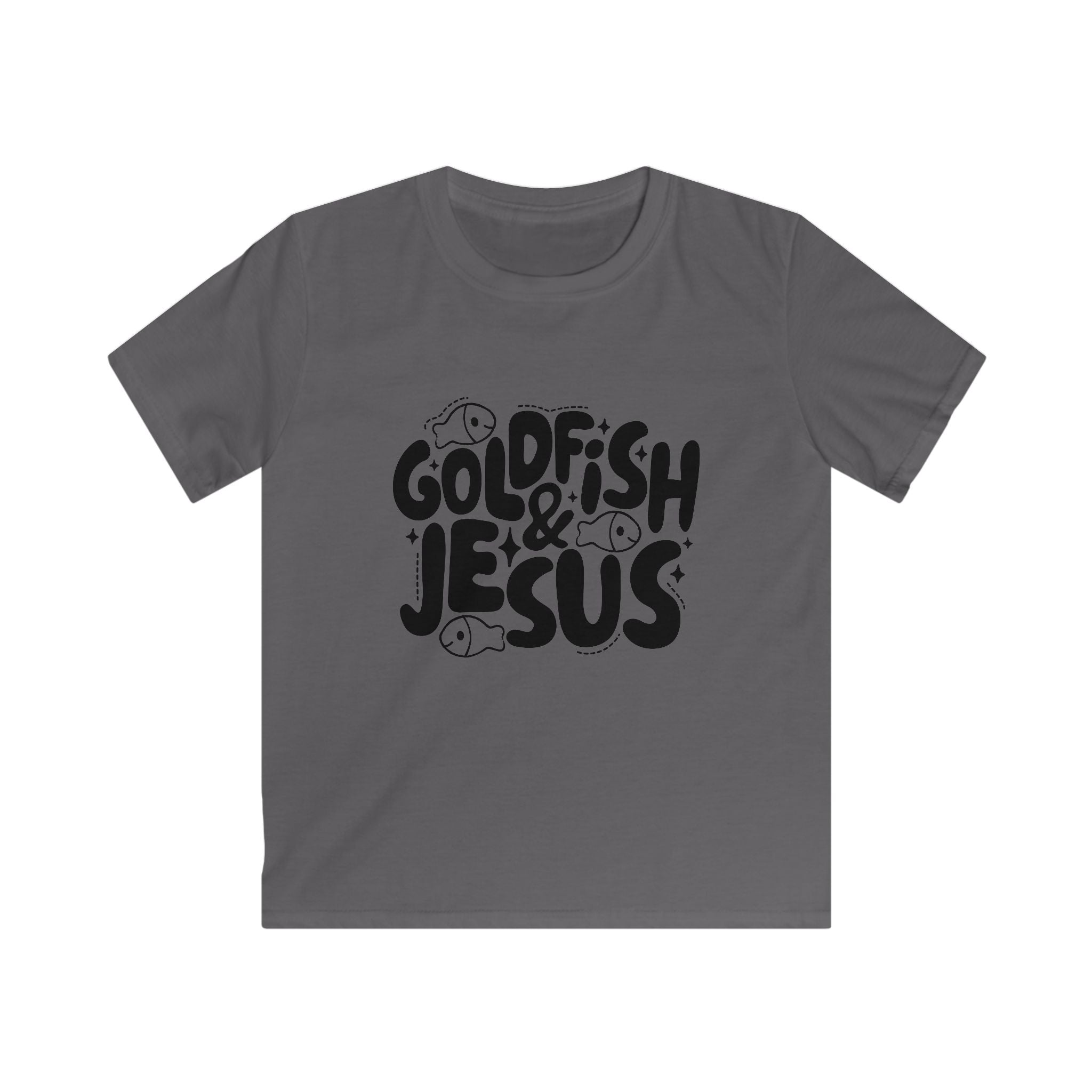 Kids Tee — "Goldfish & Jesus"