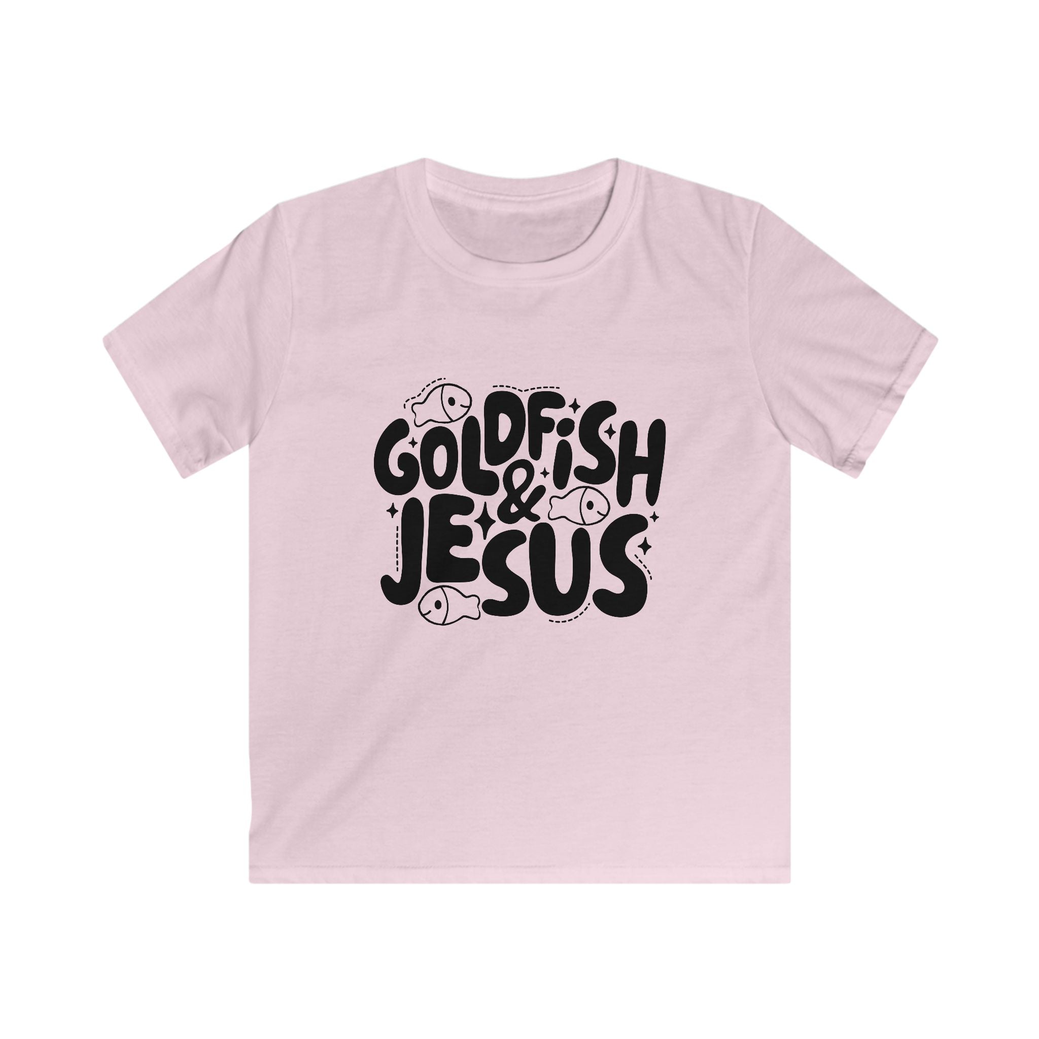 Kids Tee — "Goldfish & Jesus"