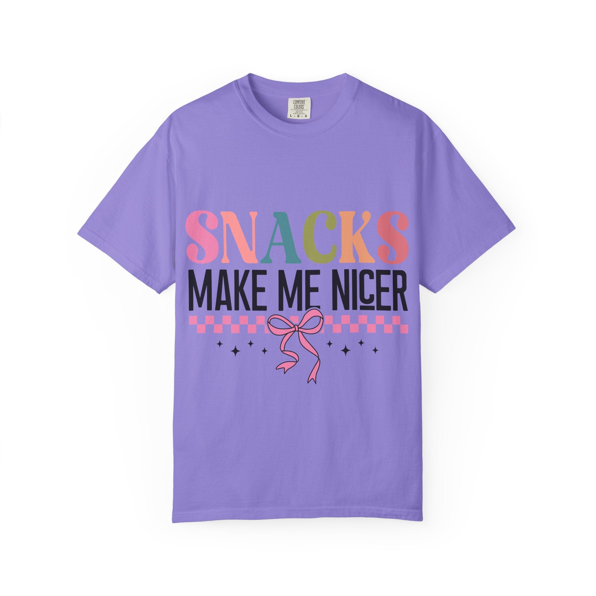 Snacks Make Me Nicer T-Shirt