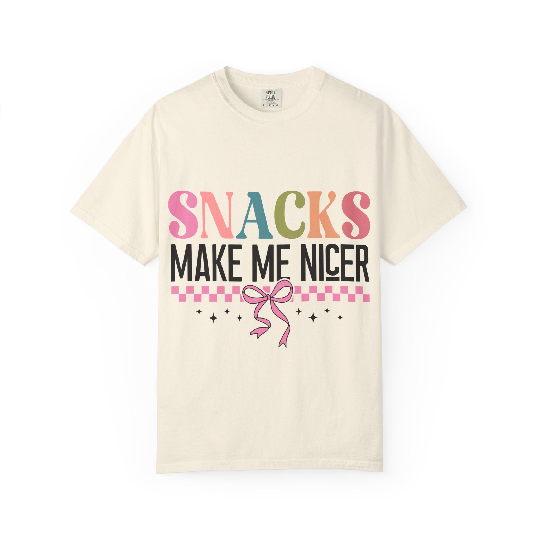 Snacks Make Me Nicer T-Shirt