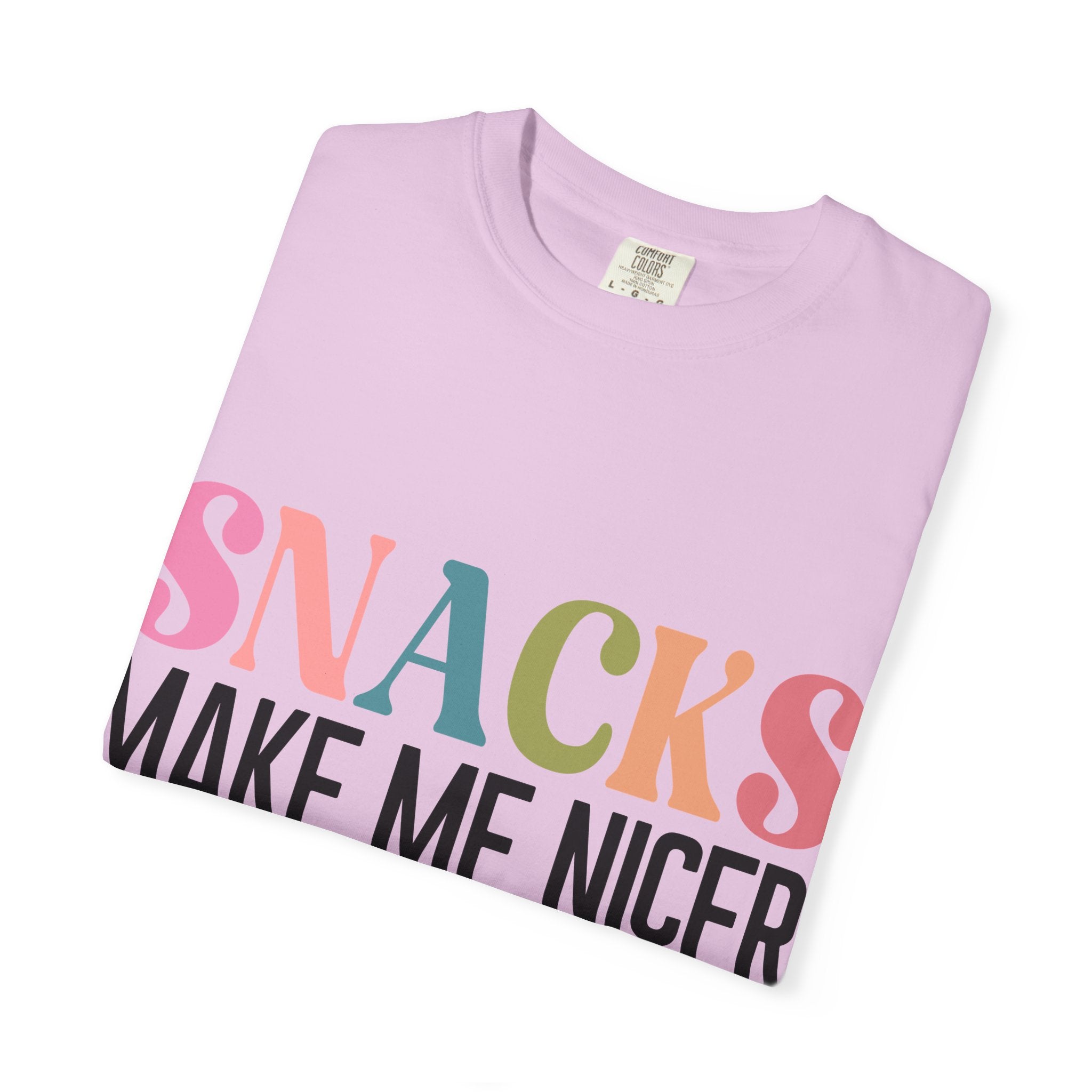 Snacks Make Me Nicer T-Shirt