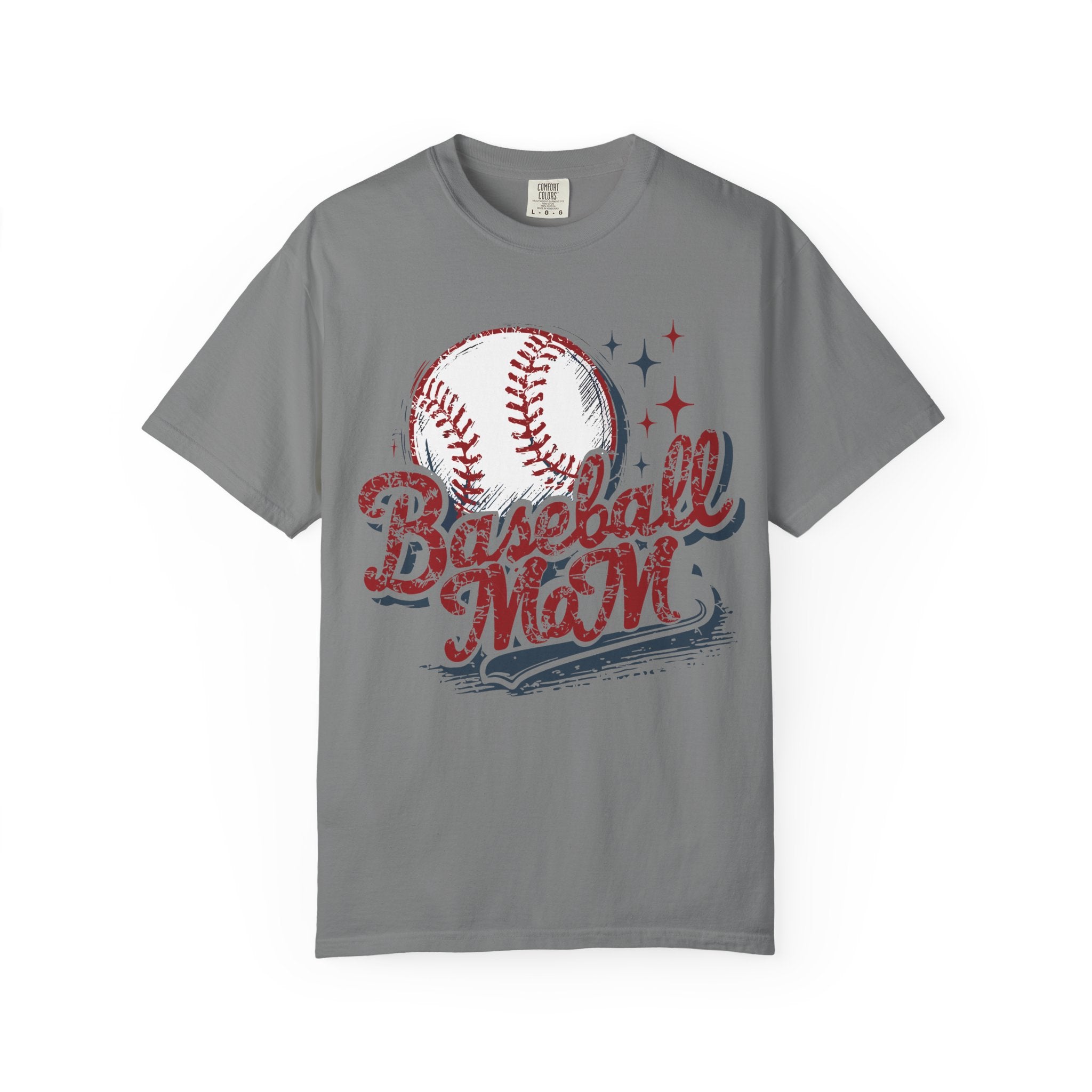 Baseball Mom T-Shirt — Vintage Baseball Graphic Tee for Proud Moms