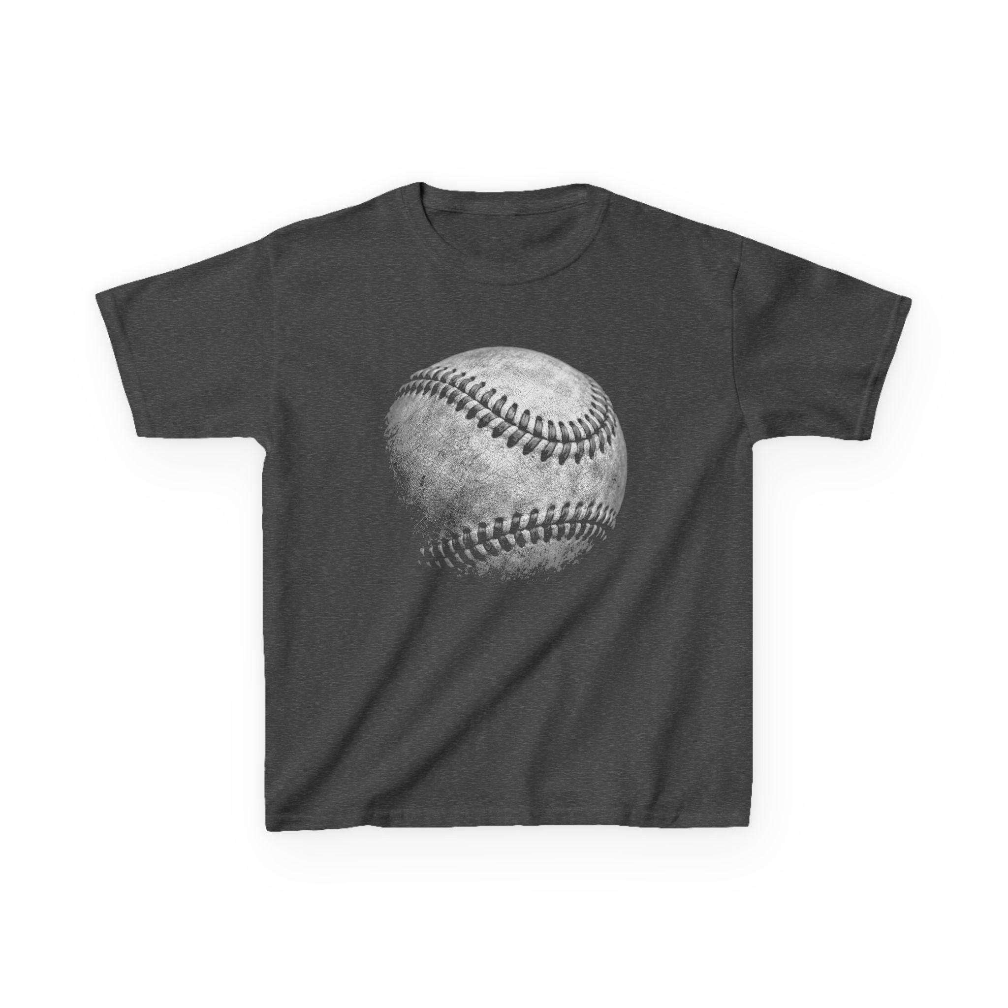 Kids Baseball Tee  Vintage Softball Graphic Shirt for Young Players