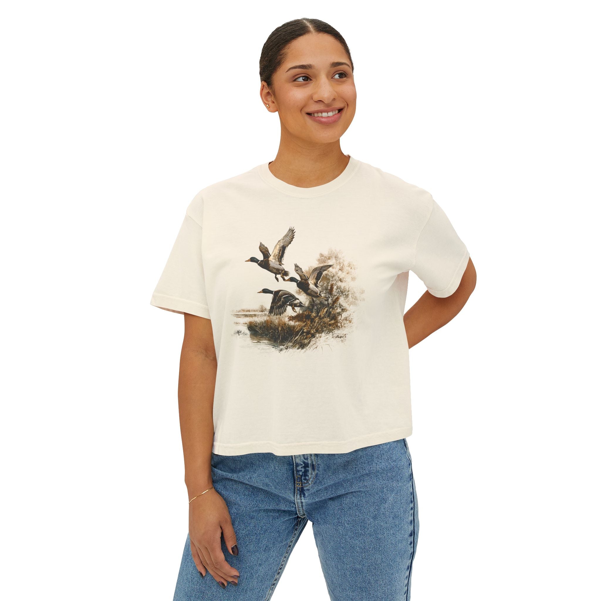 Duck Flight Women's Tee - Vintage