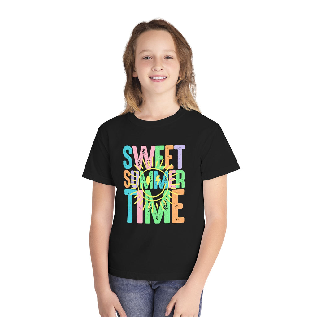 Sweet Summer Time Youth Tee  Pastel Beach Vibes