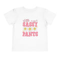 Toddler Tee — "Little Miss Sassy Pants" Pink Daisy Graphic