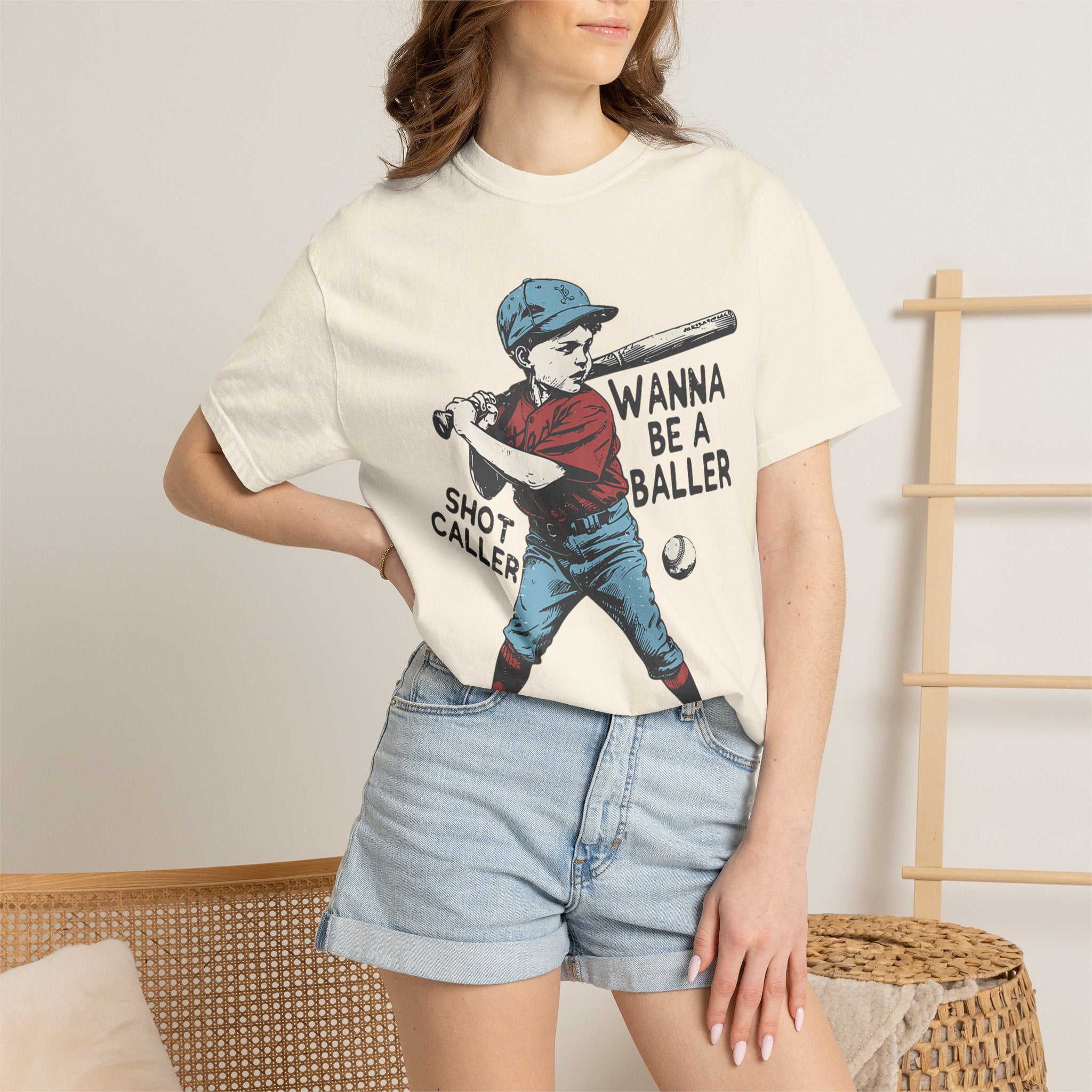 Baseball Kid 'Wanna Be a Baller' T-Shirt