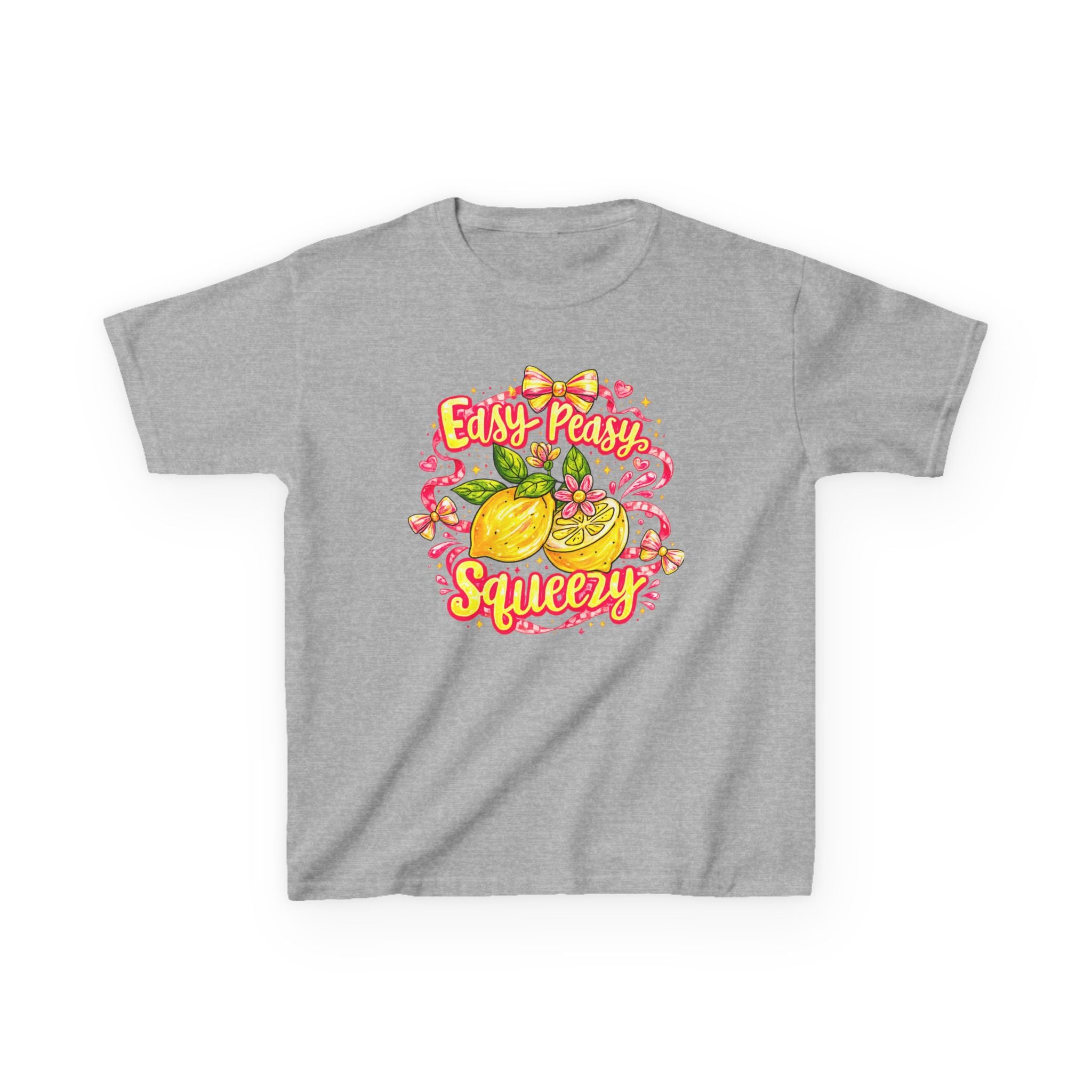 Kids T‑Shirt – "Easy Peasy Squeezy"  Fruit Graphic Tee