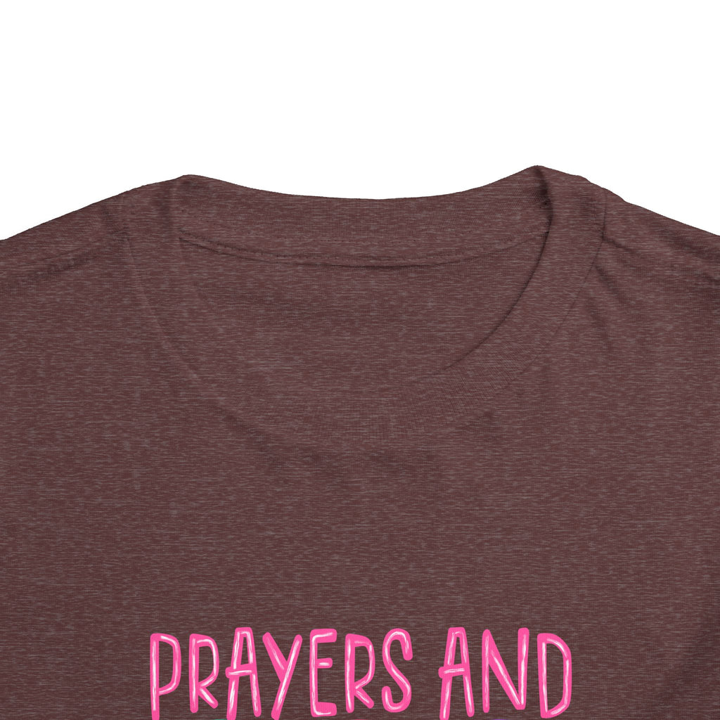 Toddler Tee - "Prayers and Popsicles" Colorful Popsicle