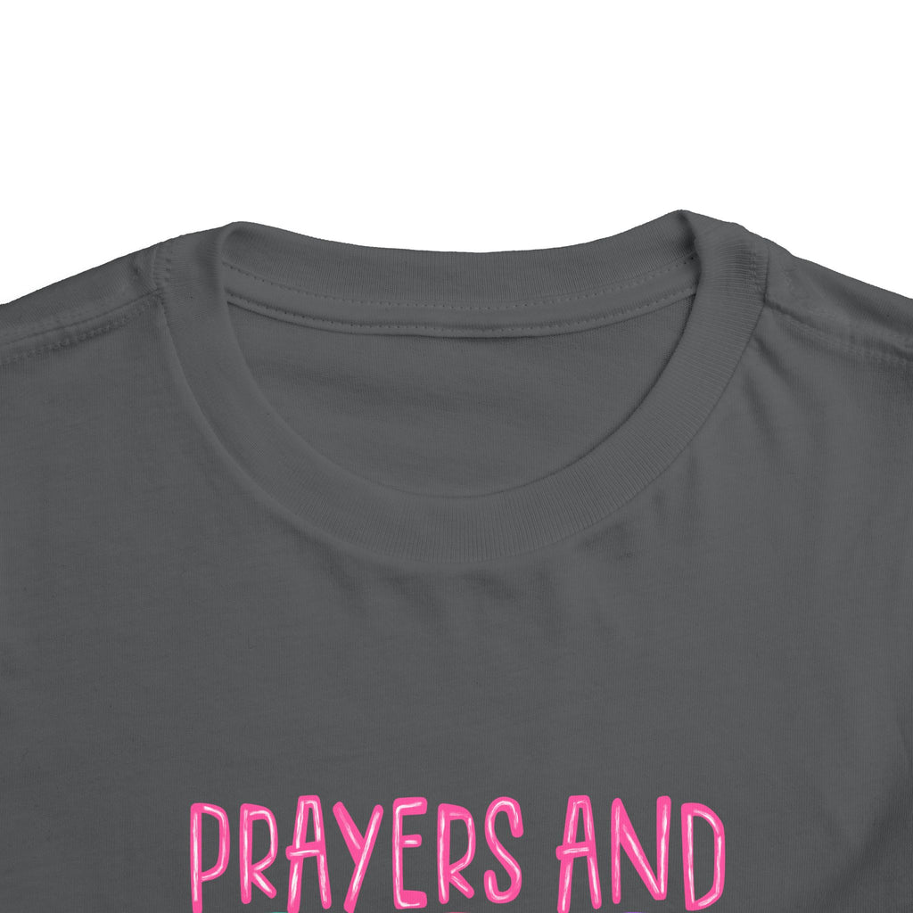 Toddler Tee - "Prayers and Popsicles" Colorful Popsicle