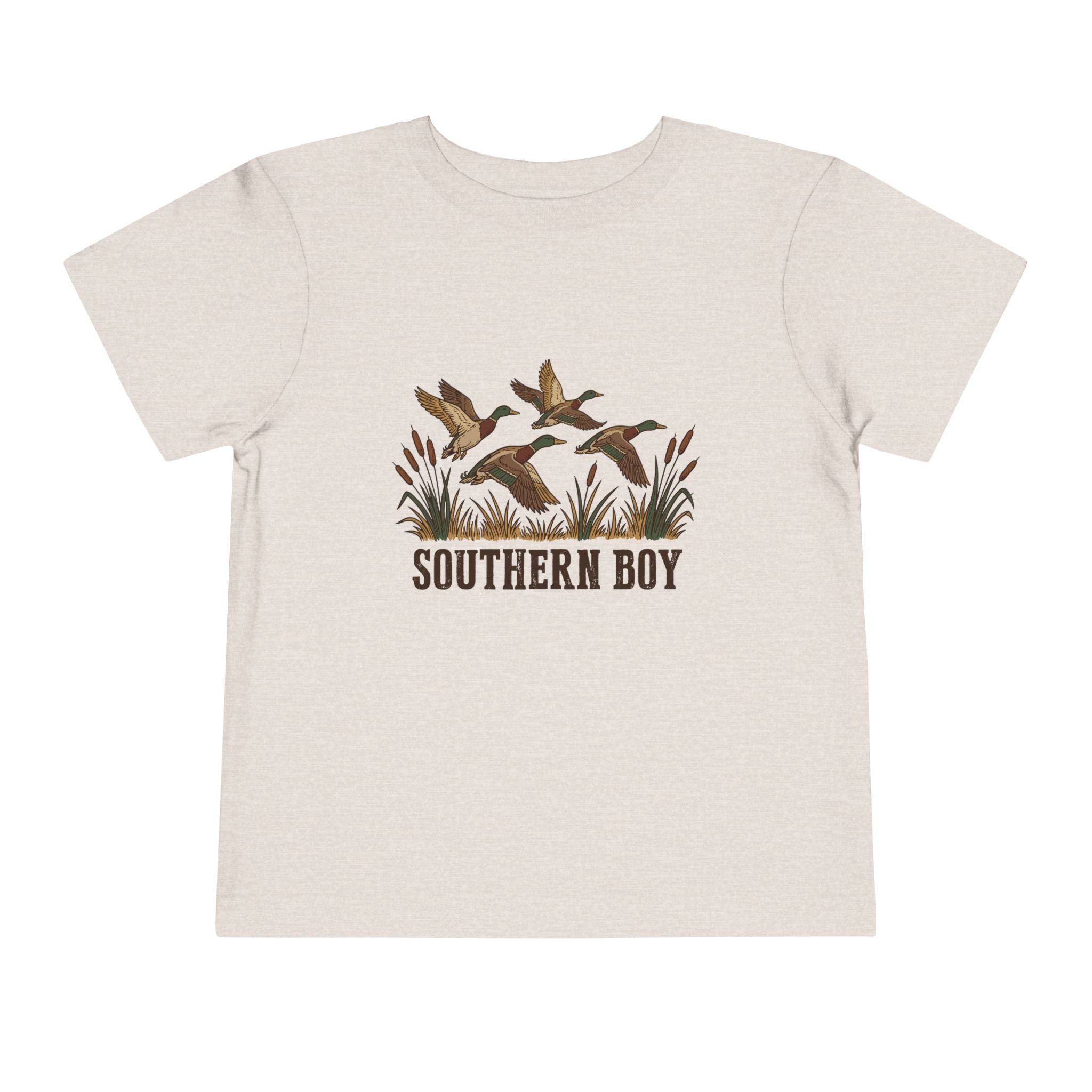 Toddler Tee — "Southern Boy" Duck Hunting Graphic