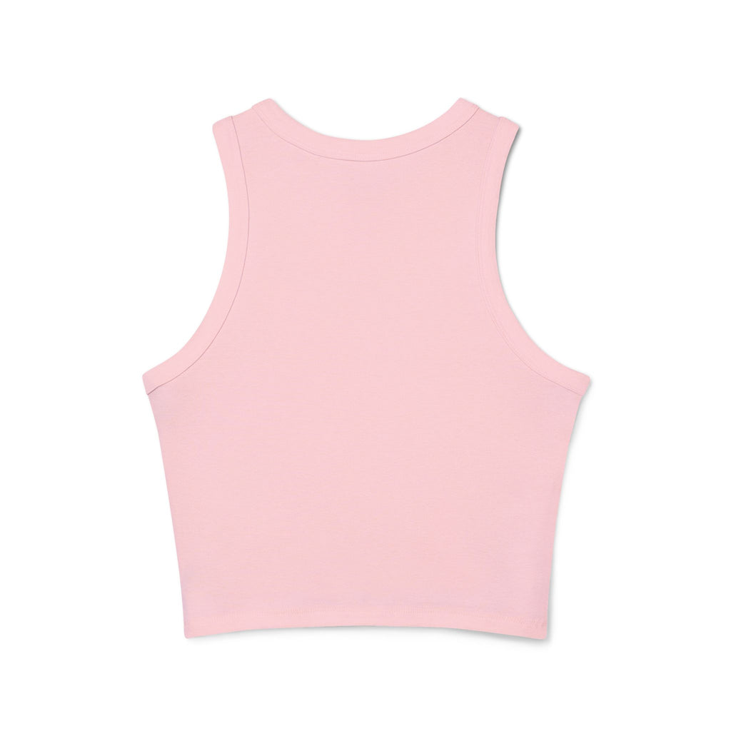 Bee Graphic Racer Tank Top "Kind Words Are Like Honey"